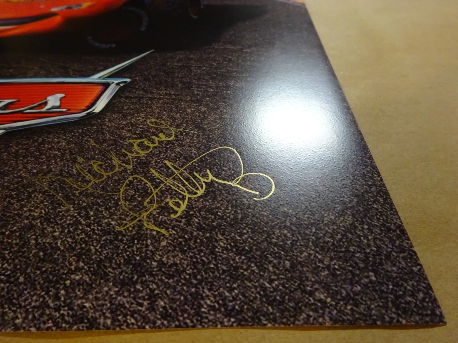 Richard Petty — Autographed Richard Petty Signed Disney Cars It 11"x17" Photo Beckett BAS COA, изображение 4