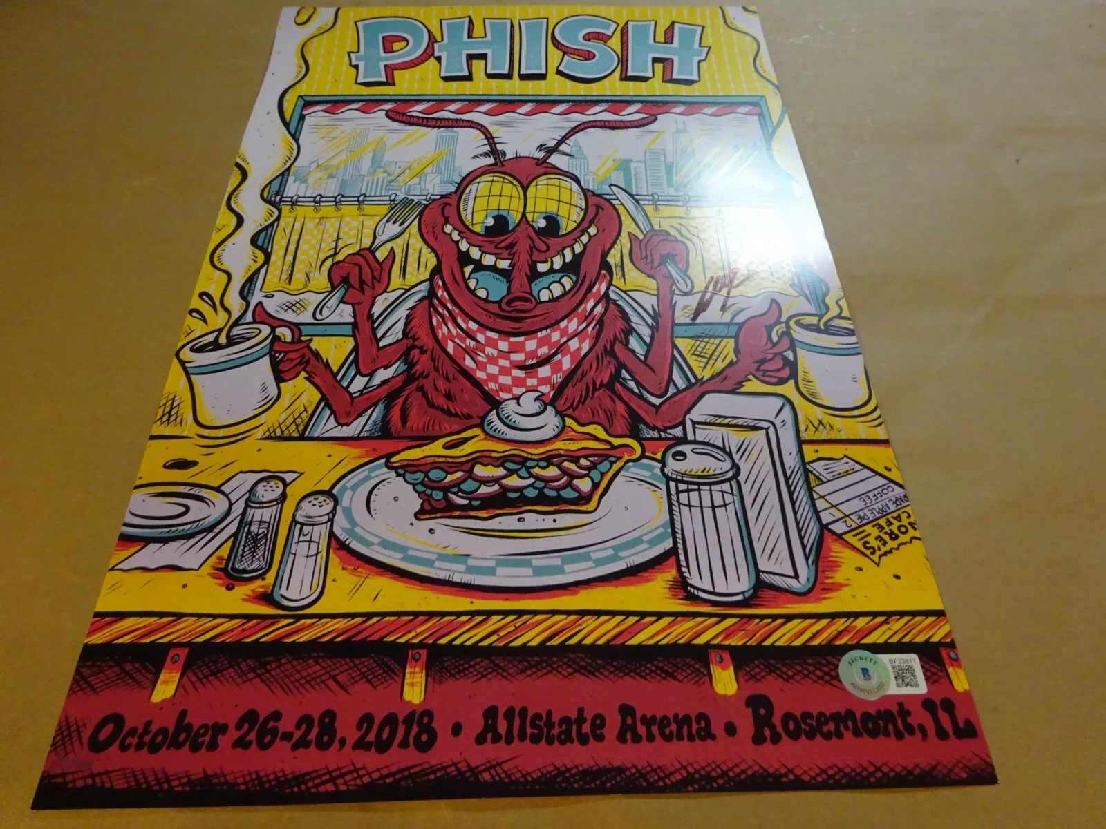 Signed Mike Gordon Autographed Phish 11"x17" Photo Beckett BAS COA, image 2