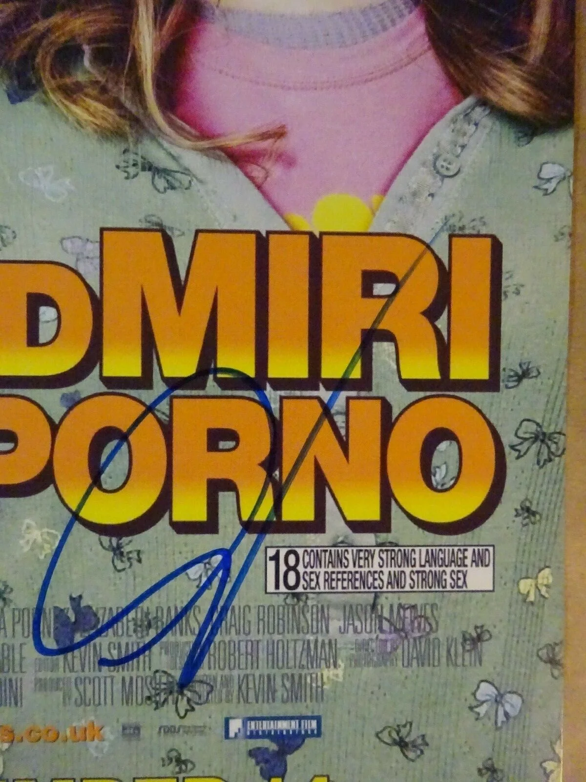 Seth Rogen — Signed SETH ROGEN Autographed Zack And Miri Make a Porno 11x17 BECKETT BAS COA, изображение 4