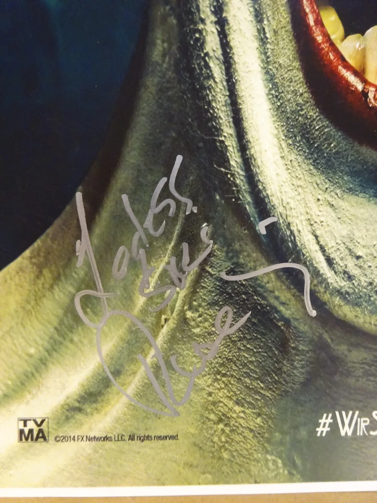 Erika Ervin, Rose Siggins — Autographed Ervin & Siggins Signed AHS Freak Show 11"x17" Photo Beckett BAS COA, image 4