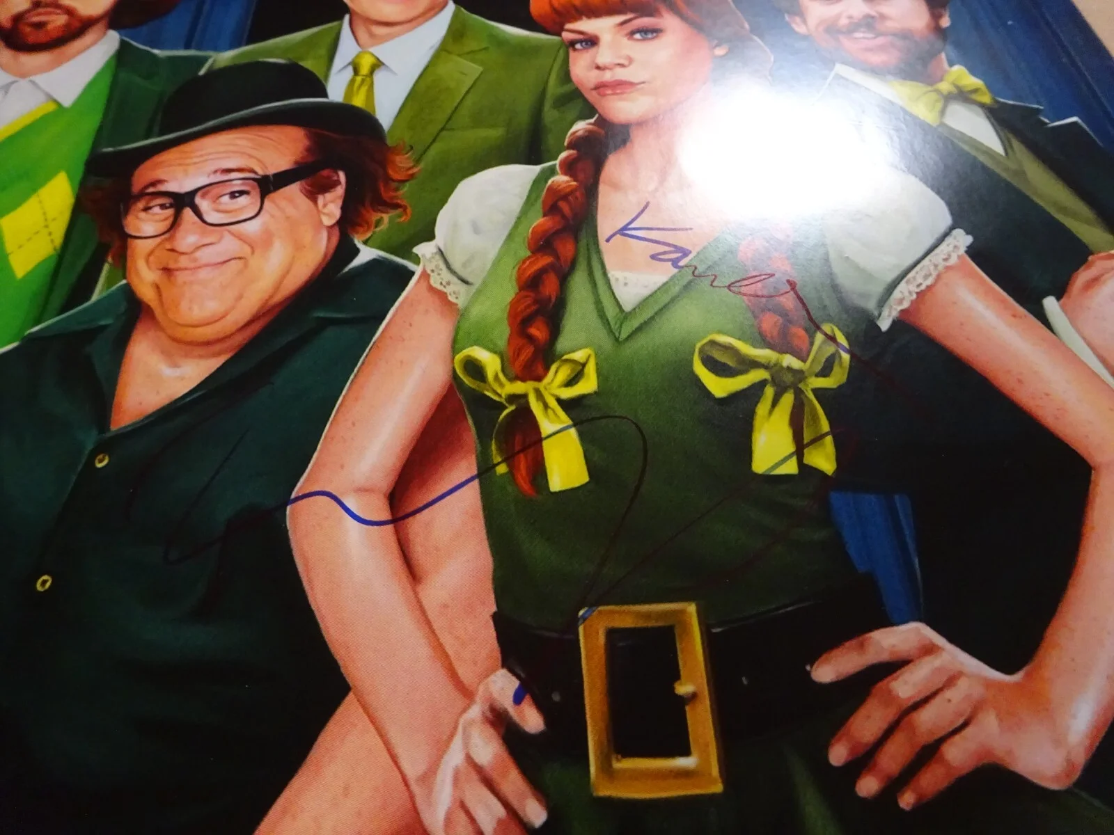 Rob McElhenney, Kaitlin Olson — It's Always Sunny in Philadelphia 11x17 Photo Signed by McElhenney Olson BAS COA, изображение 5