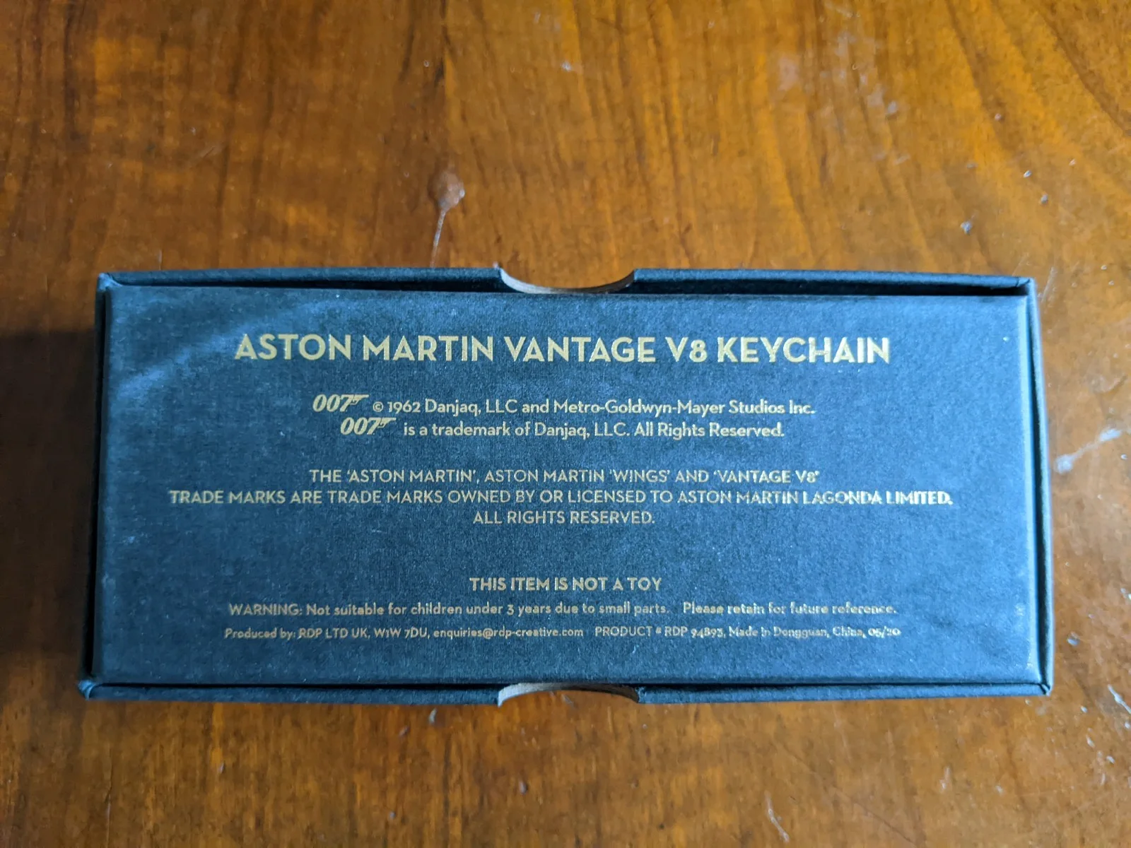 James Bond 007 Aston Martin Vantage From TLD And "No Time To Die" MIB Now Rare, изображение 3