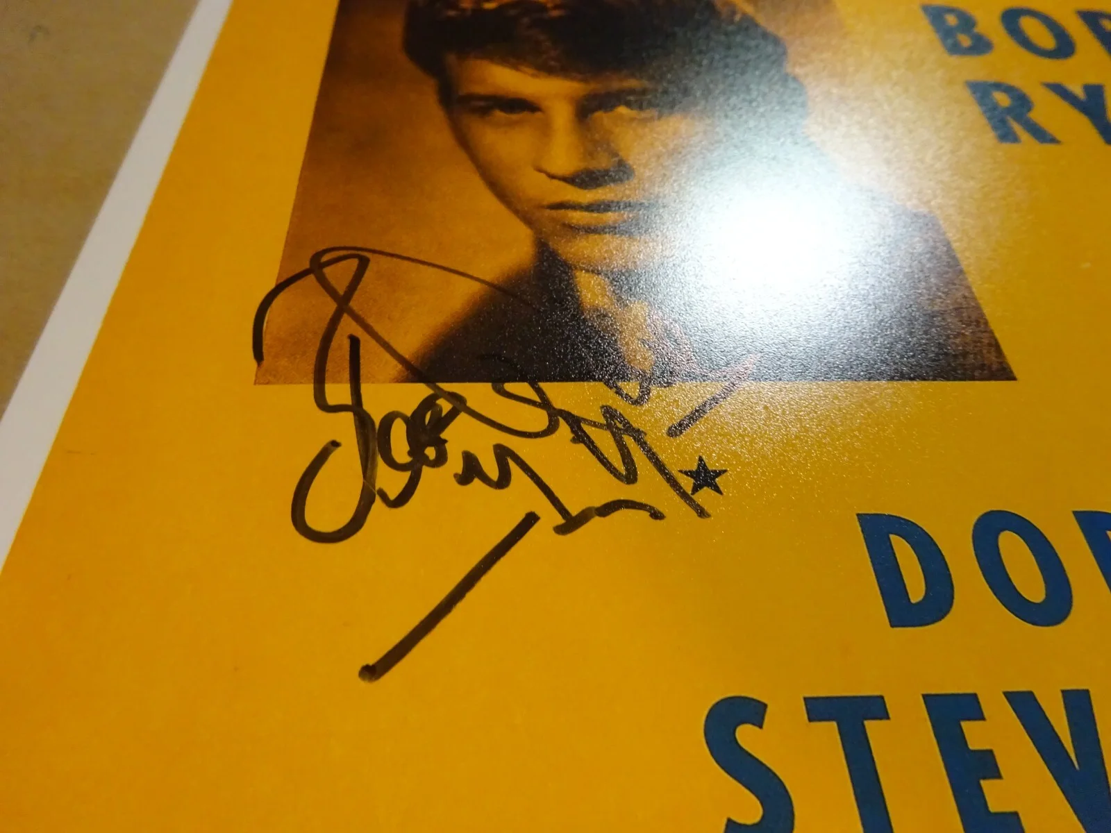Signed Bobby Rydell Autographed Show of Stars 11"x17" Photo Beckett BAS COA, изображение 4