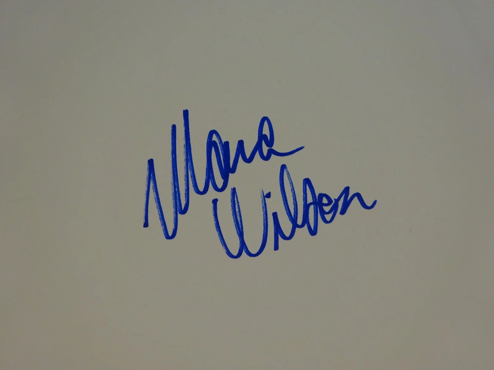 Mara Wilson, Simon Jones — Autographed SIMON JONES & MARA WILSON Signed White Sheet Paper BECKETT BAS COA, изображение 3