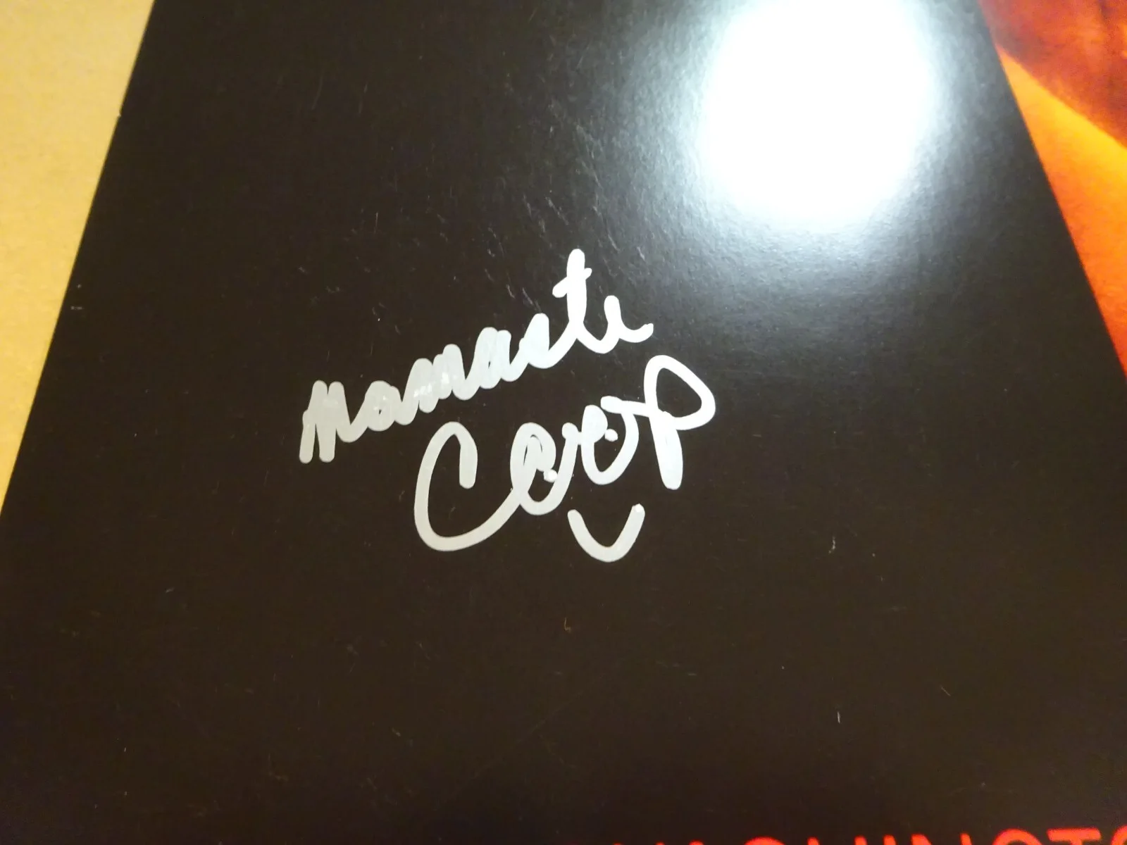 Chuck Cooper — Signed CHUCK COOPER Autographed THE HURRICANE 11"x17" Photo Beckett BAS COA, изображение 3
