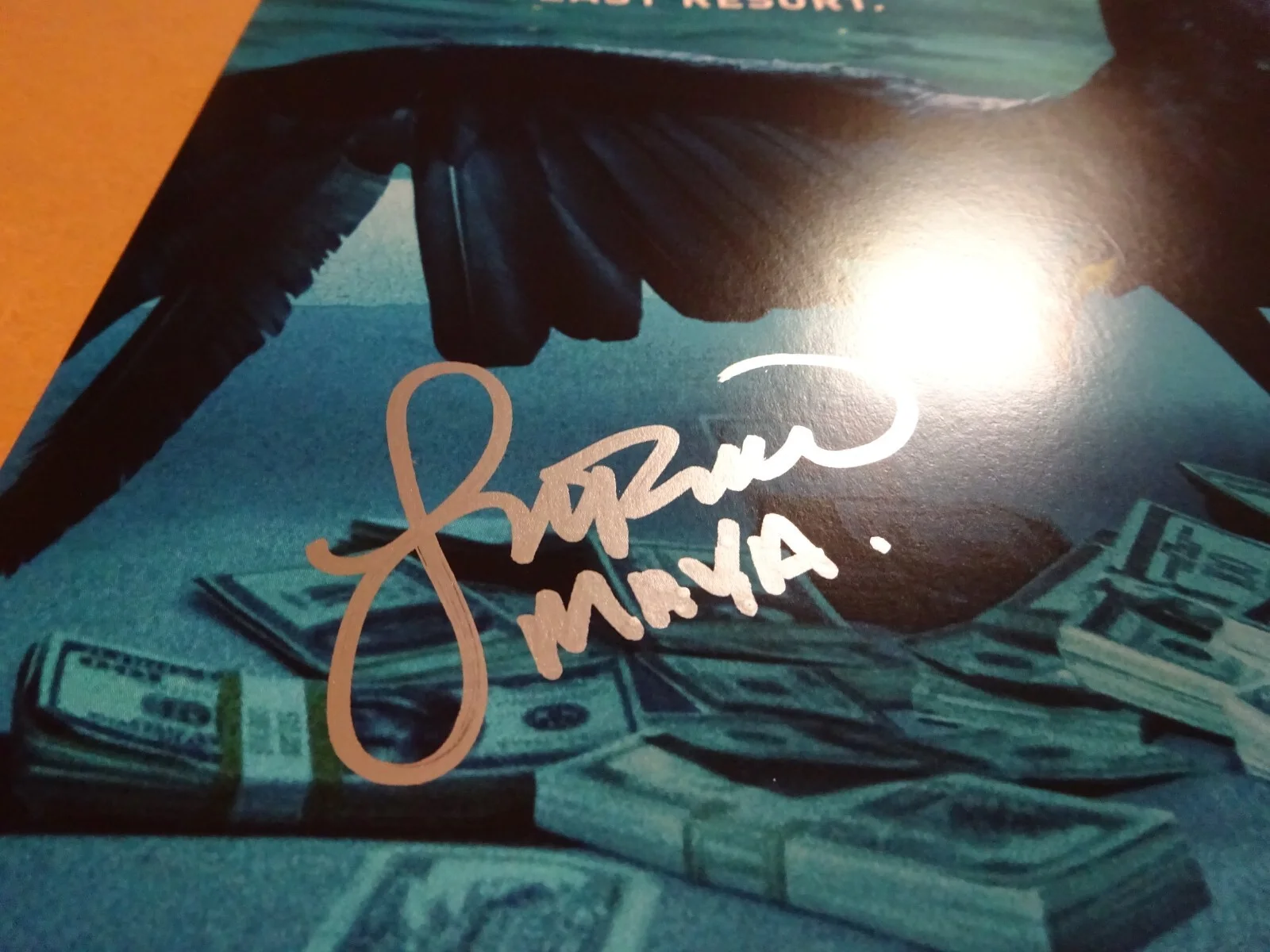 Jessica Frances Dukes — Signed JESSICA FRANCES DUKES Autographed OZARK 11"x17" Photo Beckett BAS COA, image 4