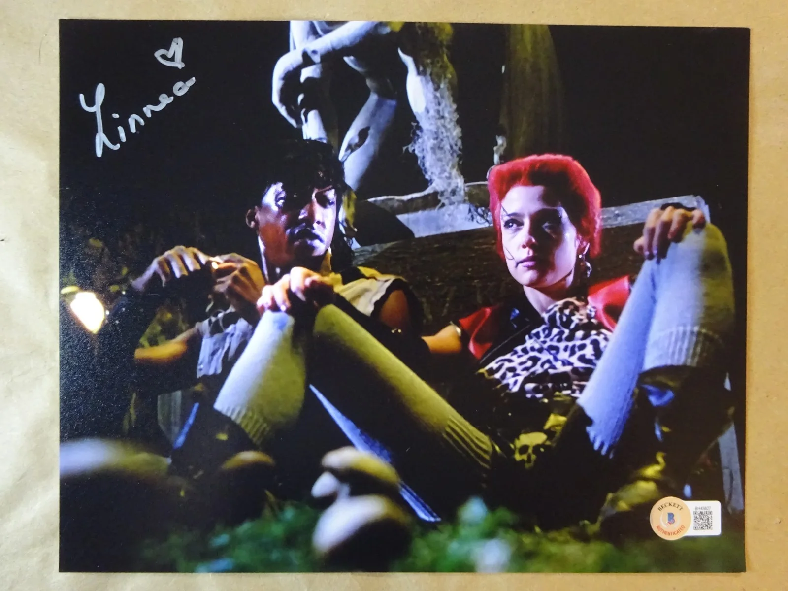 Linnea Quigley — Signed Linnea Quigley Autographed Return of the Living Dead 8"x10" Photo BAS COA