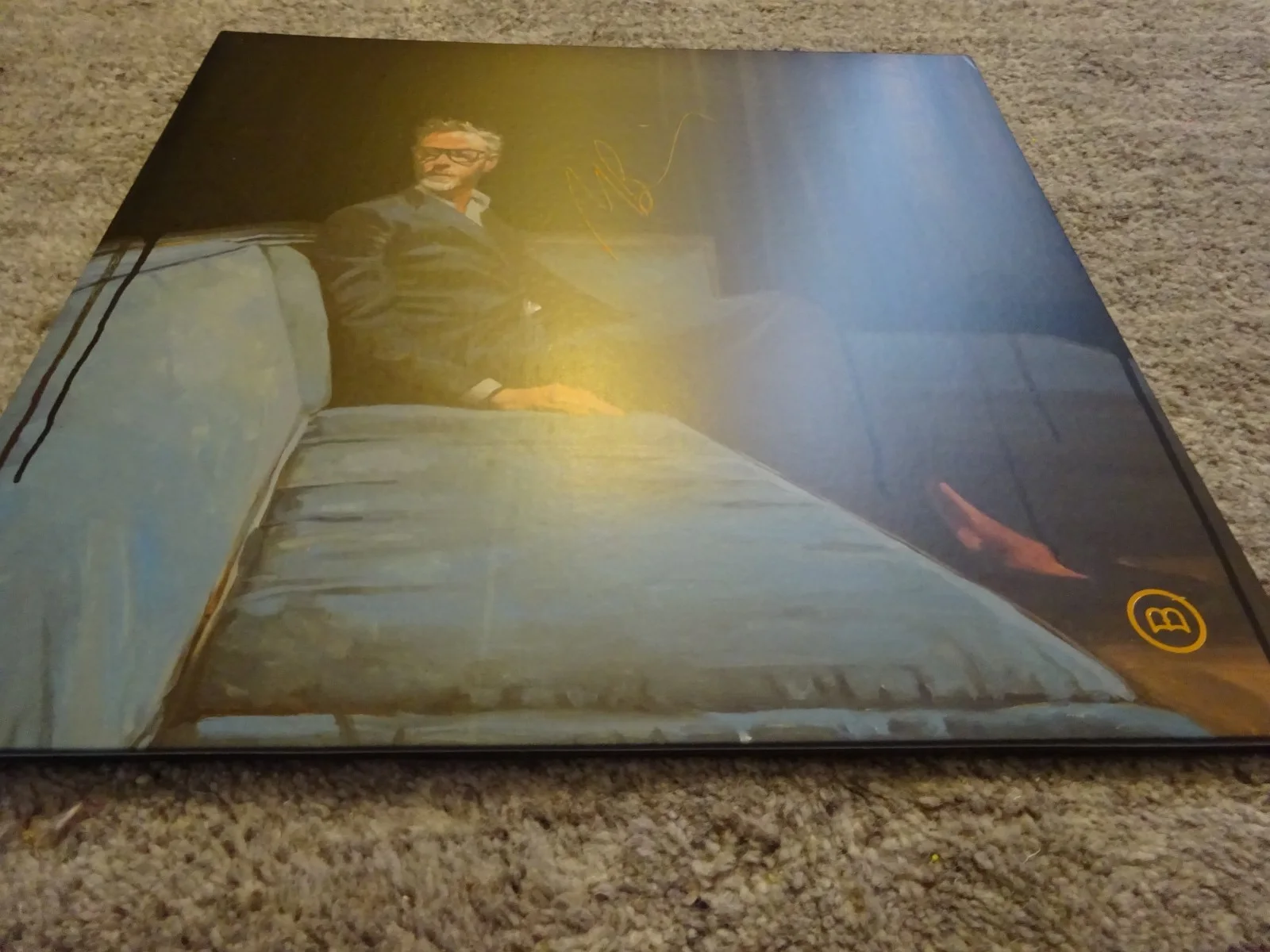 Signed Matt Berninger Autographed Serpentine Prison Album Cover Beckett BAS COA, image 3