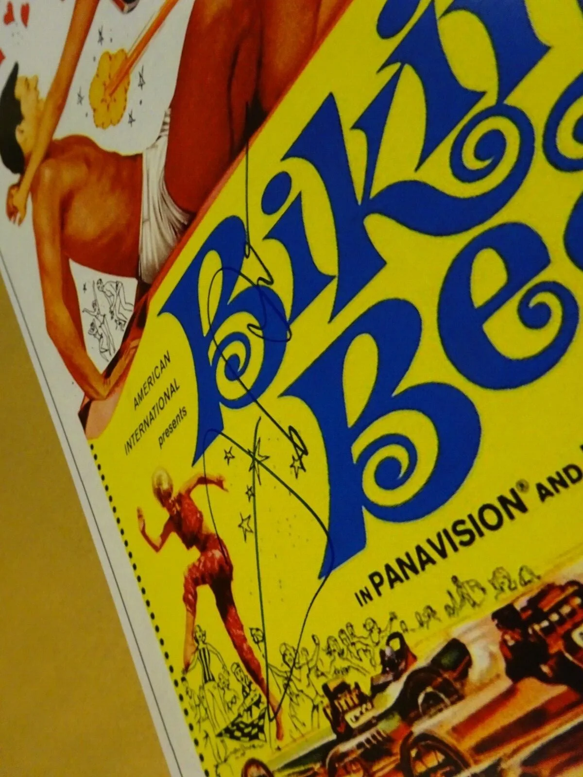 Frankie Avalon — Signed FRANKIE AVALON Autographed BIKINI BEACH 11"x17" Photo BECKETT BAS COA, изображение 4