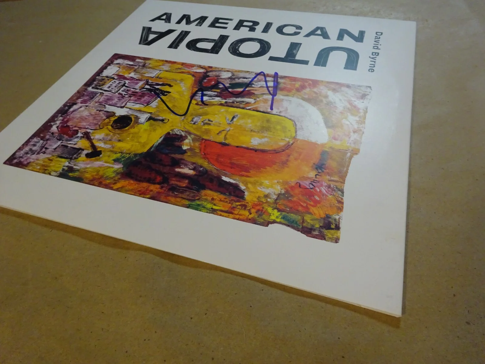 Autographed DAVID BYRNE Signed AMERICAN UTOPIA Vinyl Album BECKETT BAS COA, изображение 5