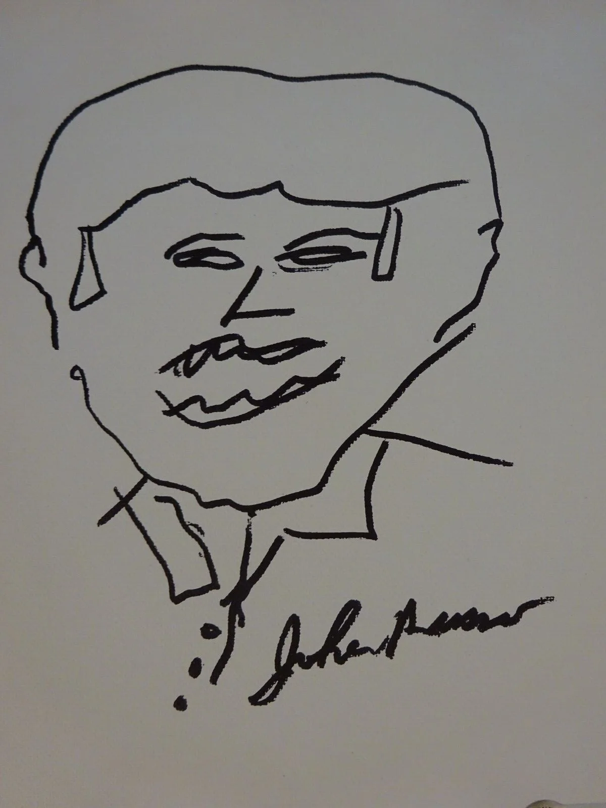 John Russo — Signed JOHN RUSSO Autographed Night of the Living Dead SKETCH 8"x10" CANVAS, изображение 3