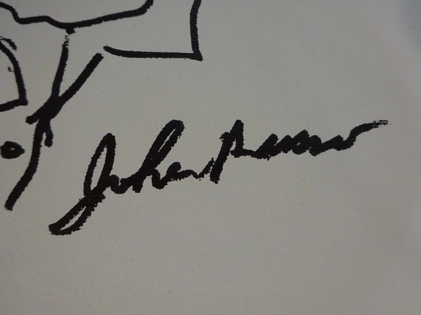 John Russo — Signed JOHN RUSSO Autographed Night of the Living Dead SKETCH 8"x10" CANVAS, изображение 4