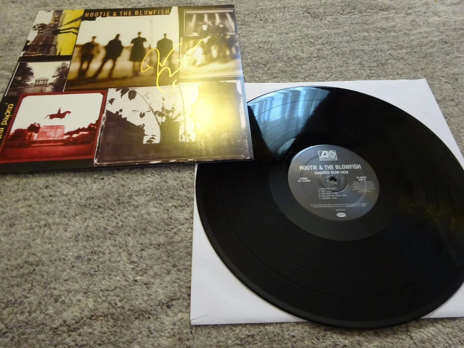 Autographed Darius Rucker Signed Hootie & The Blowfish Vinyl Album Beckett COA, изображение 2