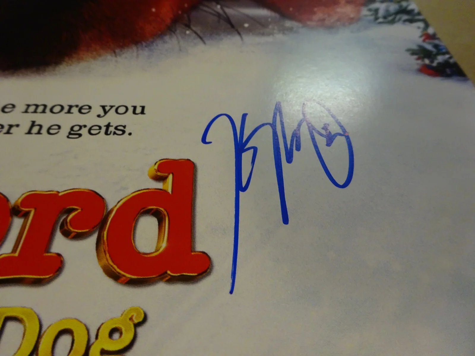 Kenan Thompson — Signed Kenan Thompson Autographed Clifford The Big Red Dog 11"x17" Photo BAS COA, image 4