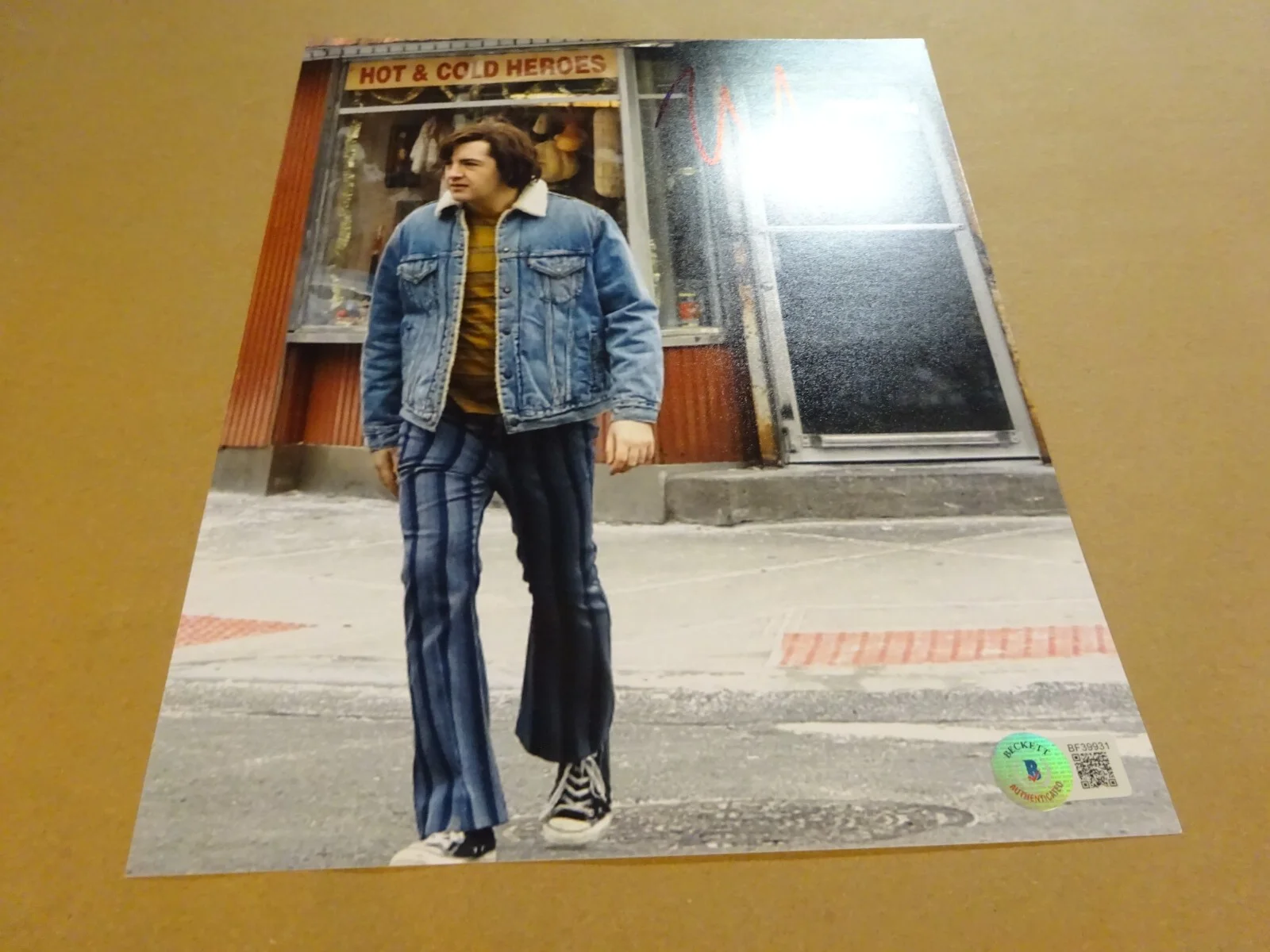 Michael Gandolfini — Autographed MICHAEL GANDOLFINI Signed 8"x10" Many Saints Of Newark Photo BAS COA, изображение 2