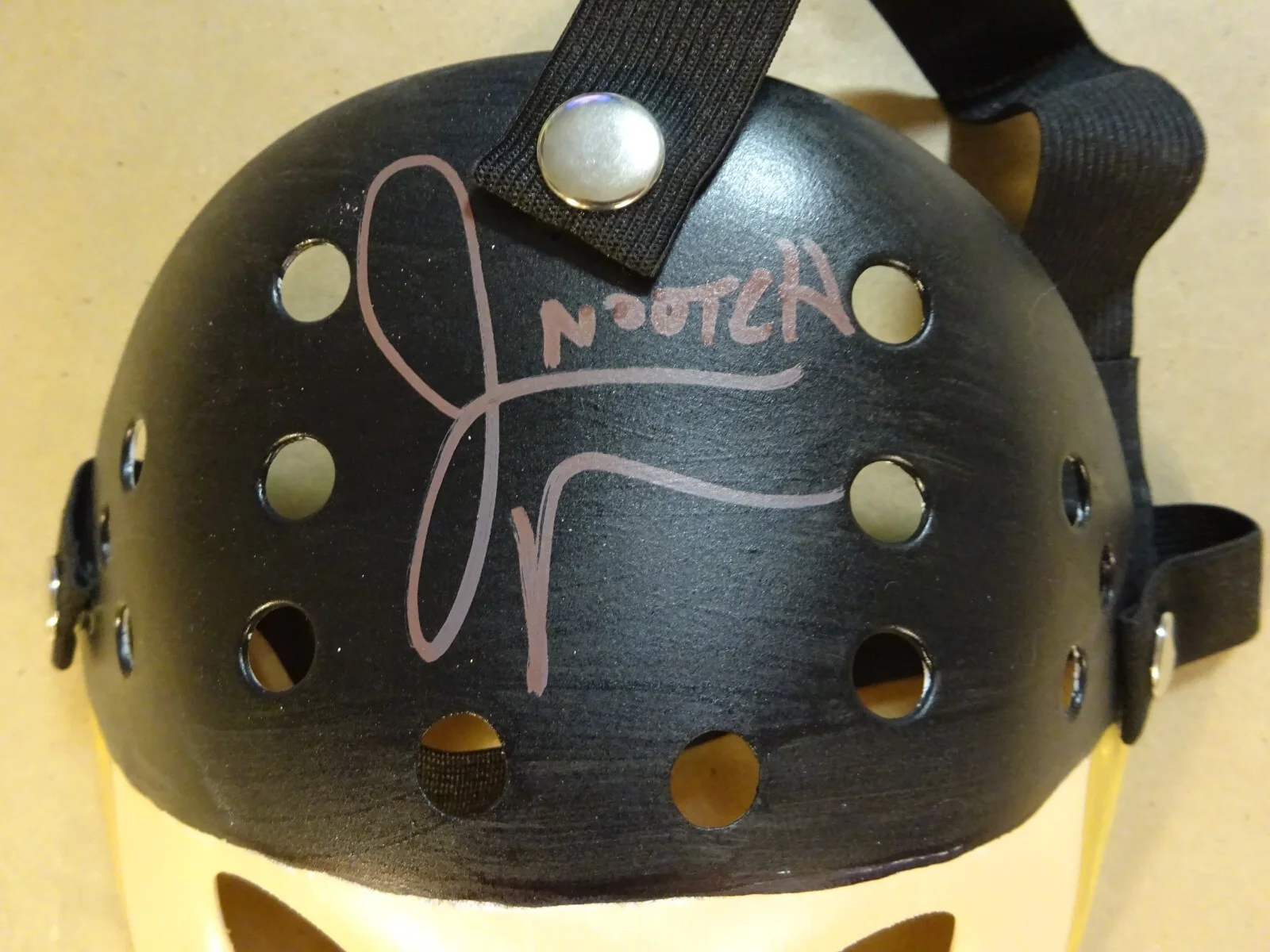 Jason Mewes — Signed Jason Mewes Autographed Painted Hockey Mask Beckett BAS COA, изображение 5