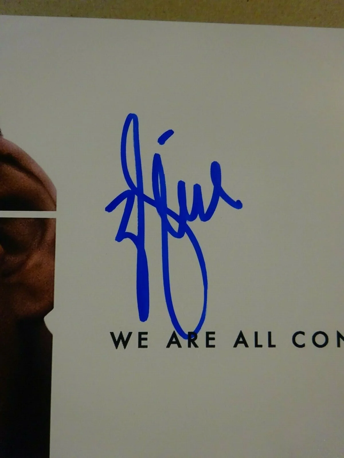 Will Smith — Signed Will Smith Autographed Collateral Beauty 12"x18" Photo Beckett BAS COA, image 3