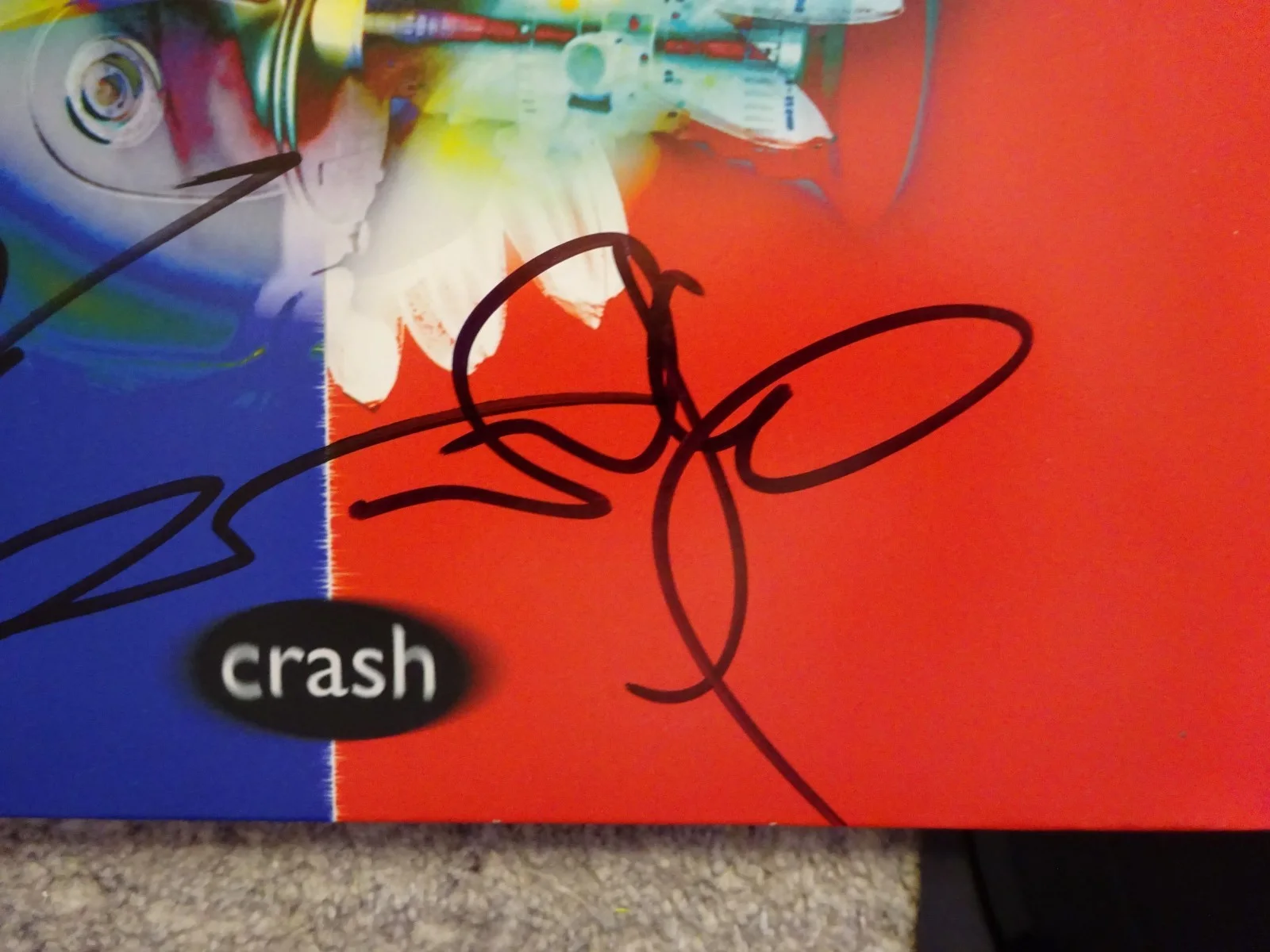 Signed Dave Matthews & Stefan Lessard Autographed Crash DMB Album Beckett COA, image 5