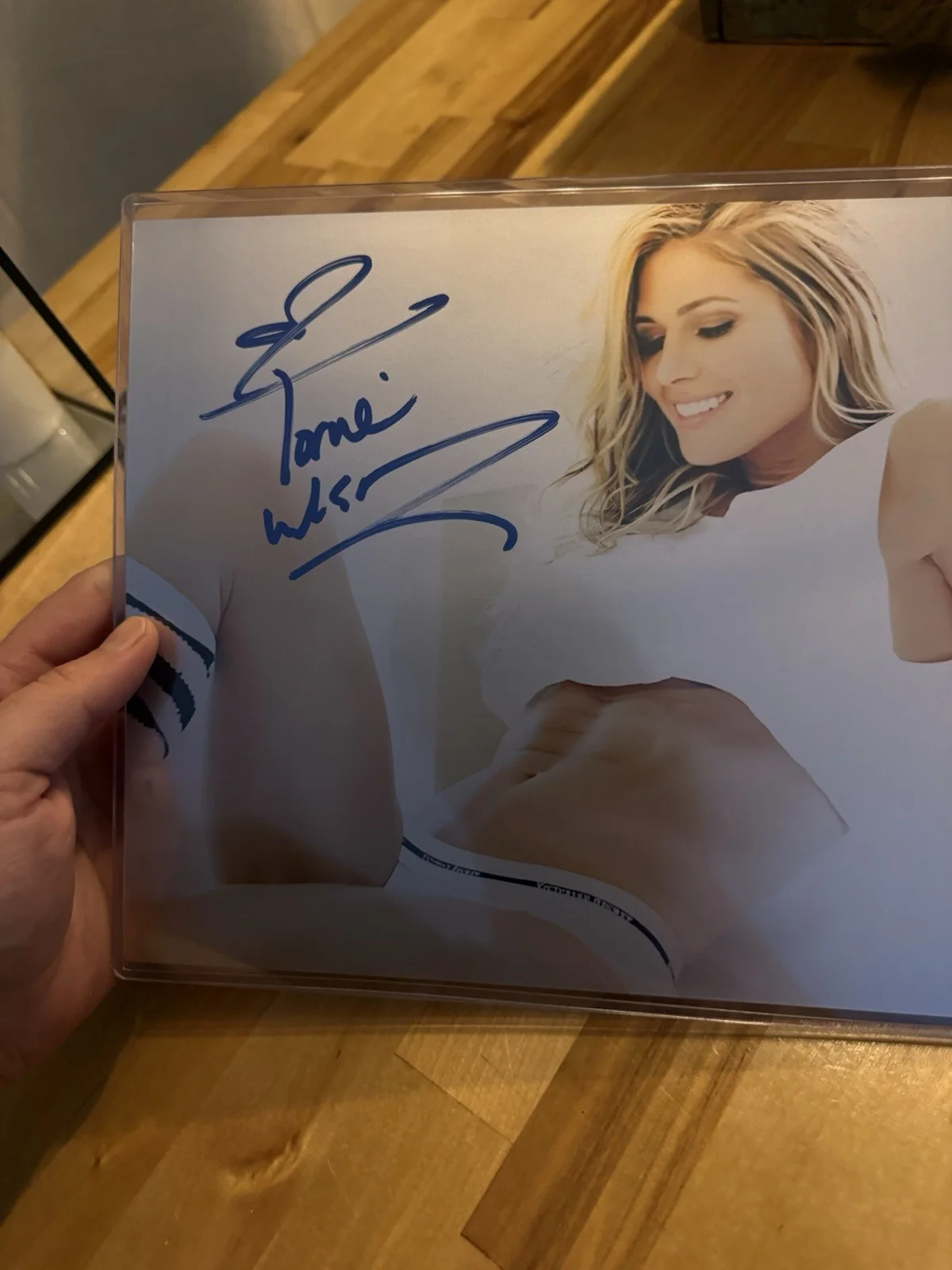 Torrie Wilson Signed 8x10 Photo WWE WWF DIVA Autographed JSA COA, изображение 4