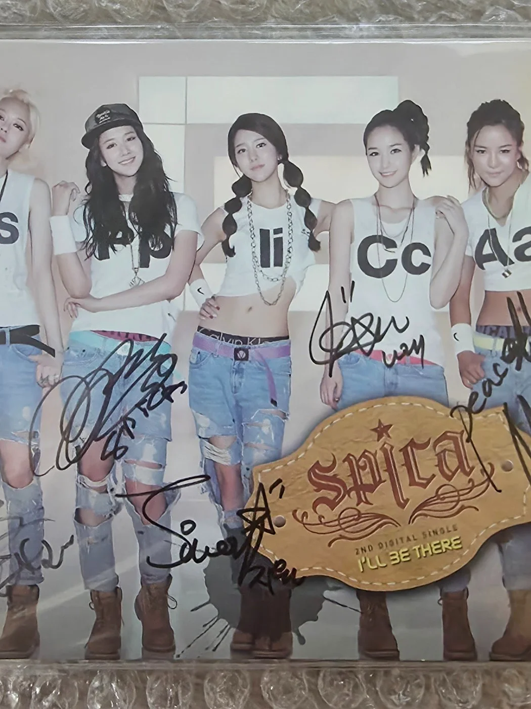 SPICA Digital Single Album I'LL BE THERE Autographed Hand Signed, image 5