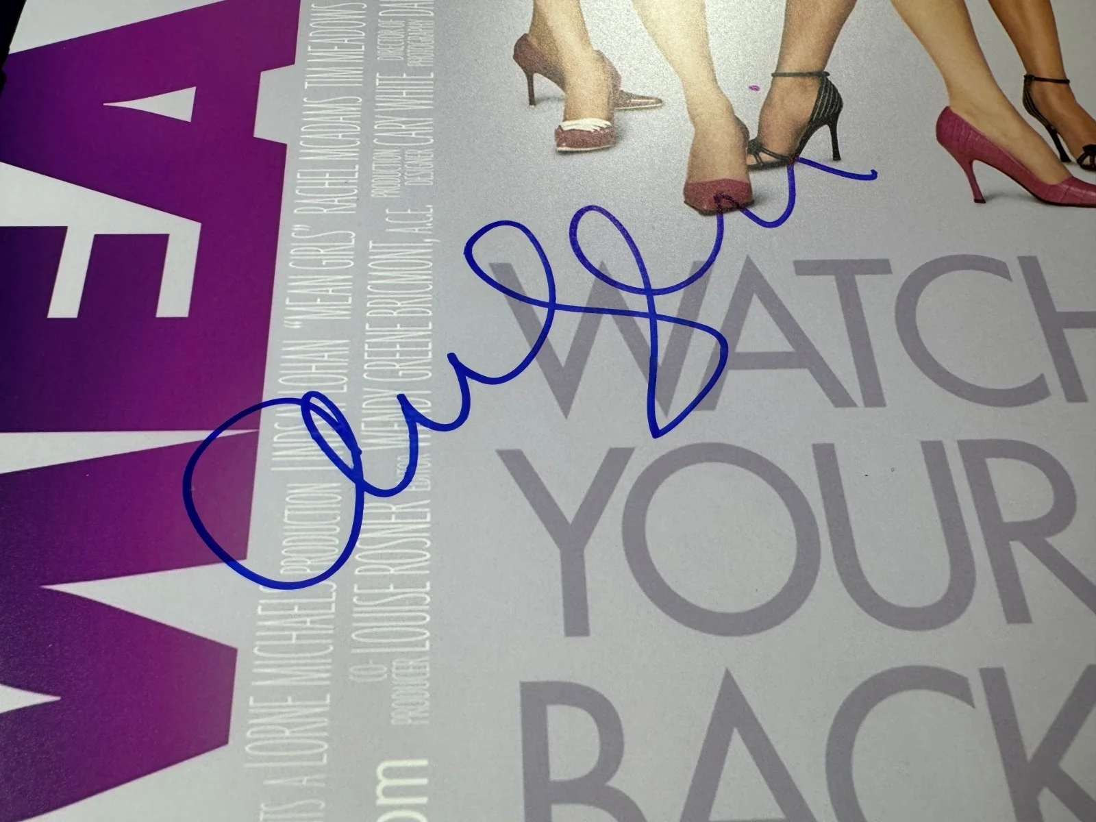 Amanda Seyfried — Signed Amanda Seyfried Autographed Mean Girls 12”x18” Photo Beckett BAS COA, изображение 4