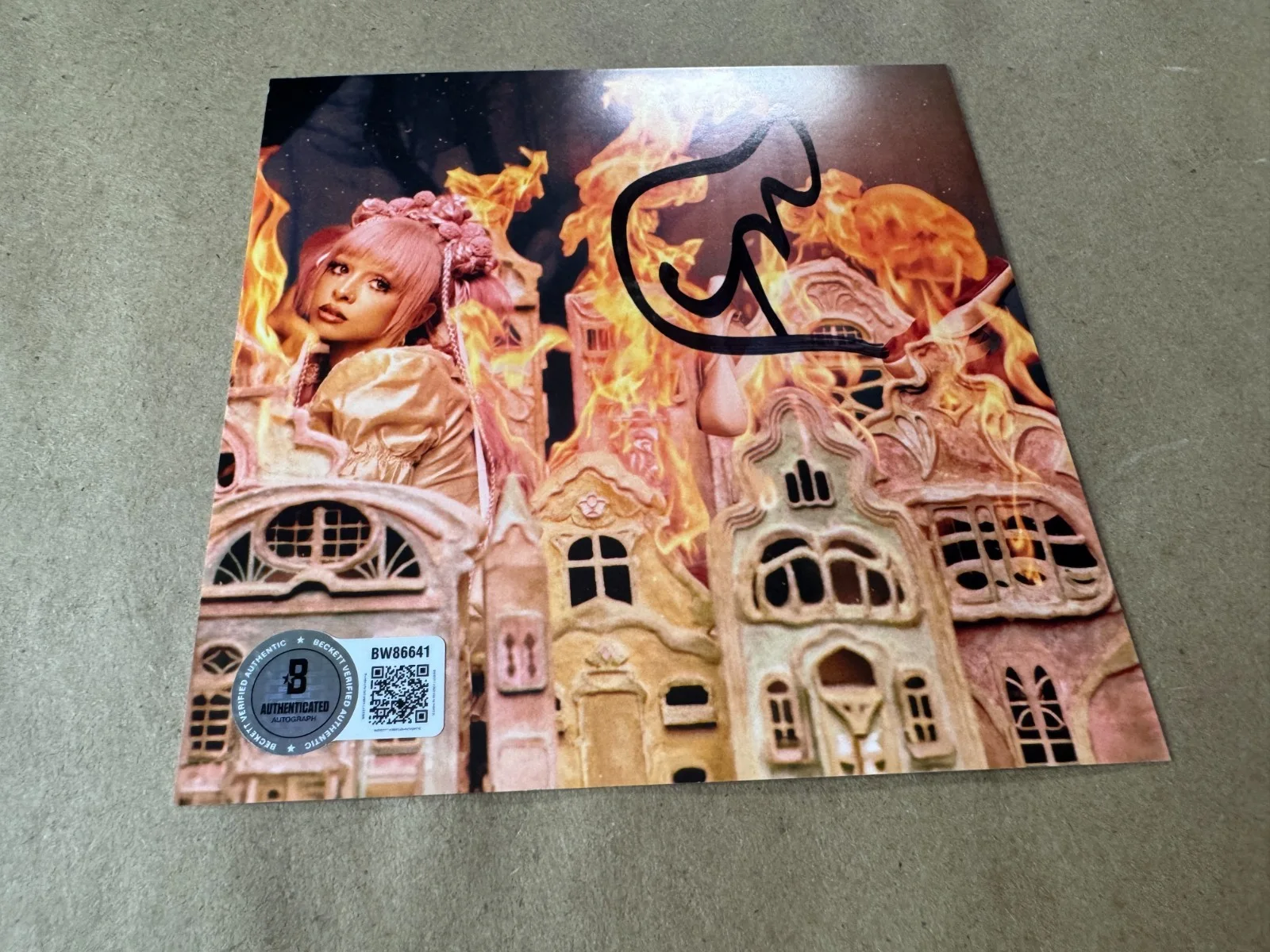 Autographed Melanie Martinez Signed Hades CD Insert Beckett BAS COA, image 2