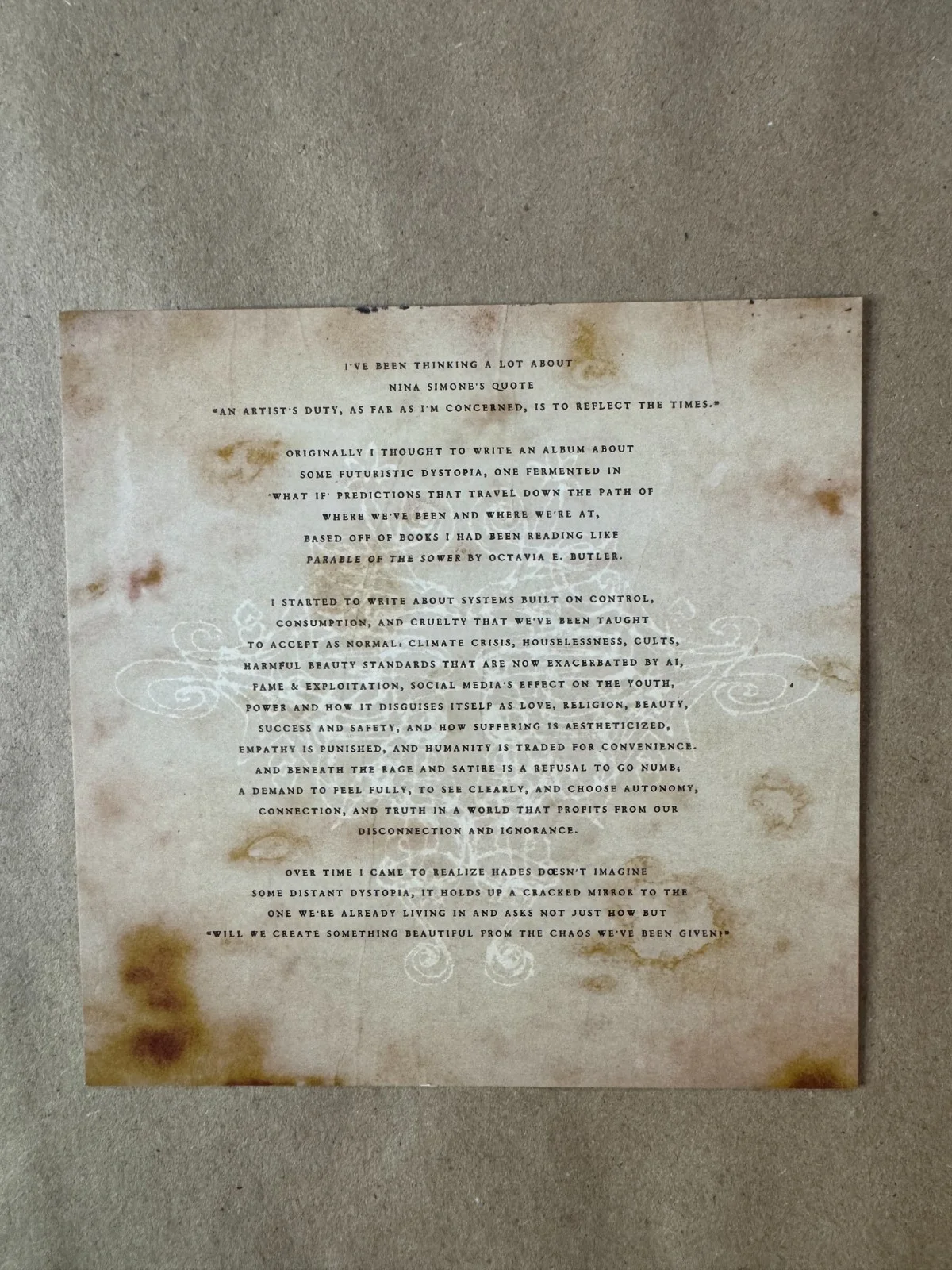 Autographed Melanie Martinez Signed Hades CD Insert Beckett BAS COA, image 5