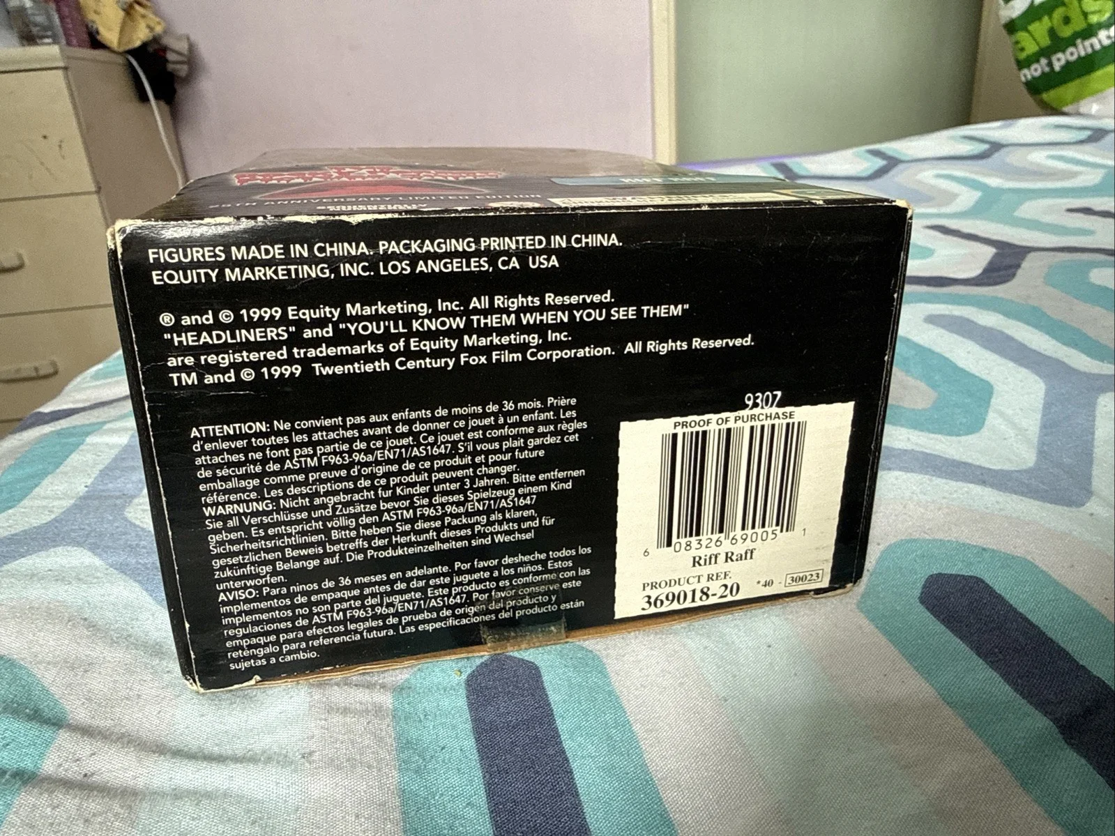 The Rocky Horror Picture Show RIFF RAFF Movie Headliners XL Figurines (1999), изображение 5