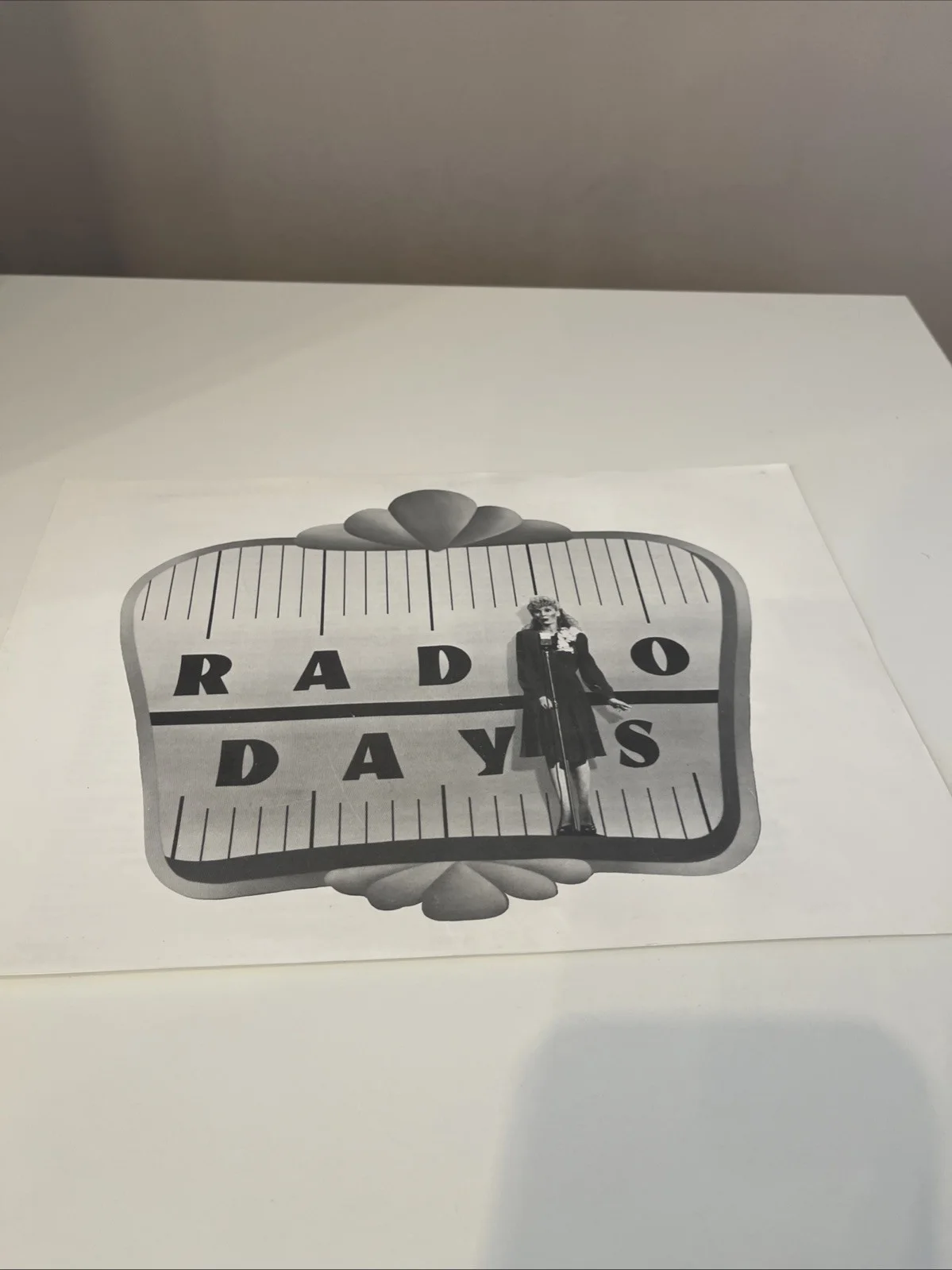 Woody Allen Radio Days Press Release Rare, image 3