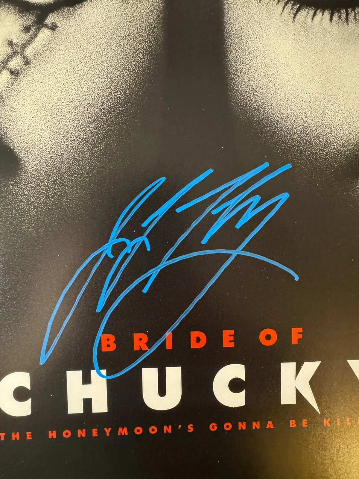 Jennifer Tilly — Signed Jennifer Tilly Autographed Bride of Chucky 11”x17” Photo Beckett BAS COA, изображение 3