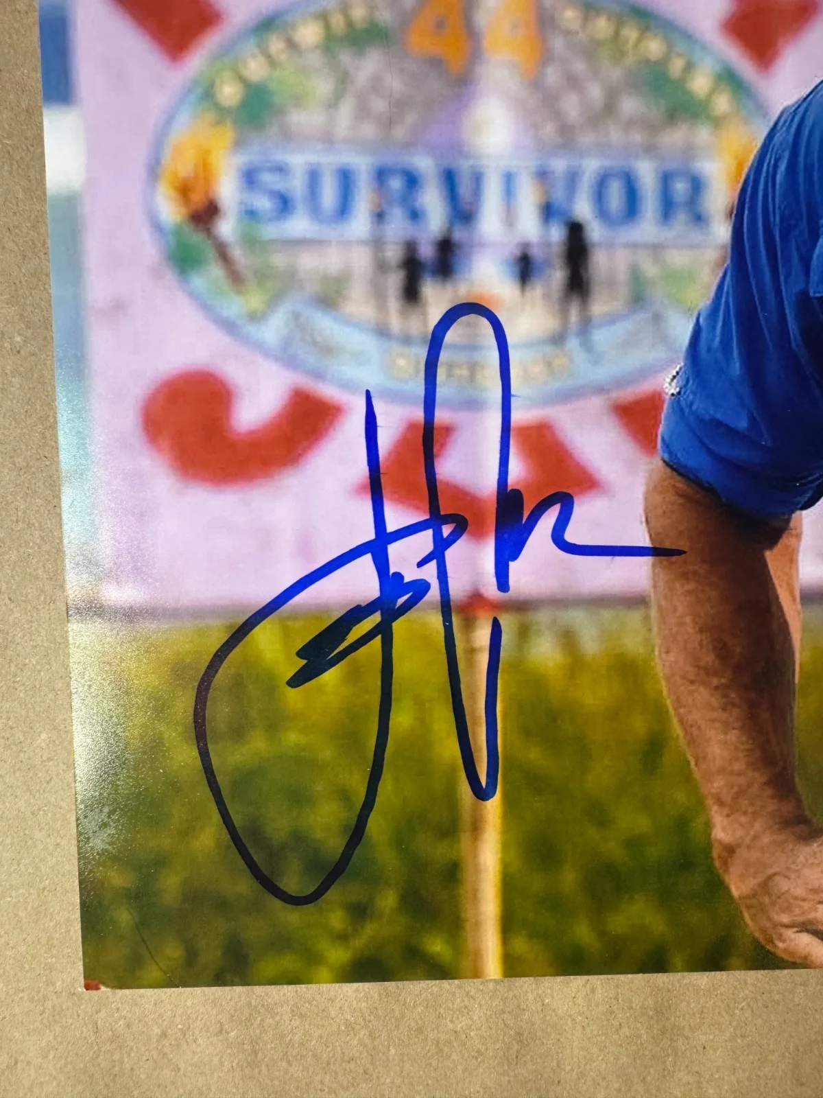 Jeff Probst — Signed Jeff Probst Autographed 11"x14" Photo Survivor Beckett BAS COA, image 3