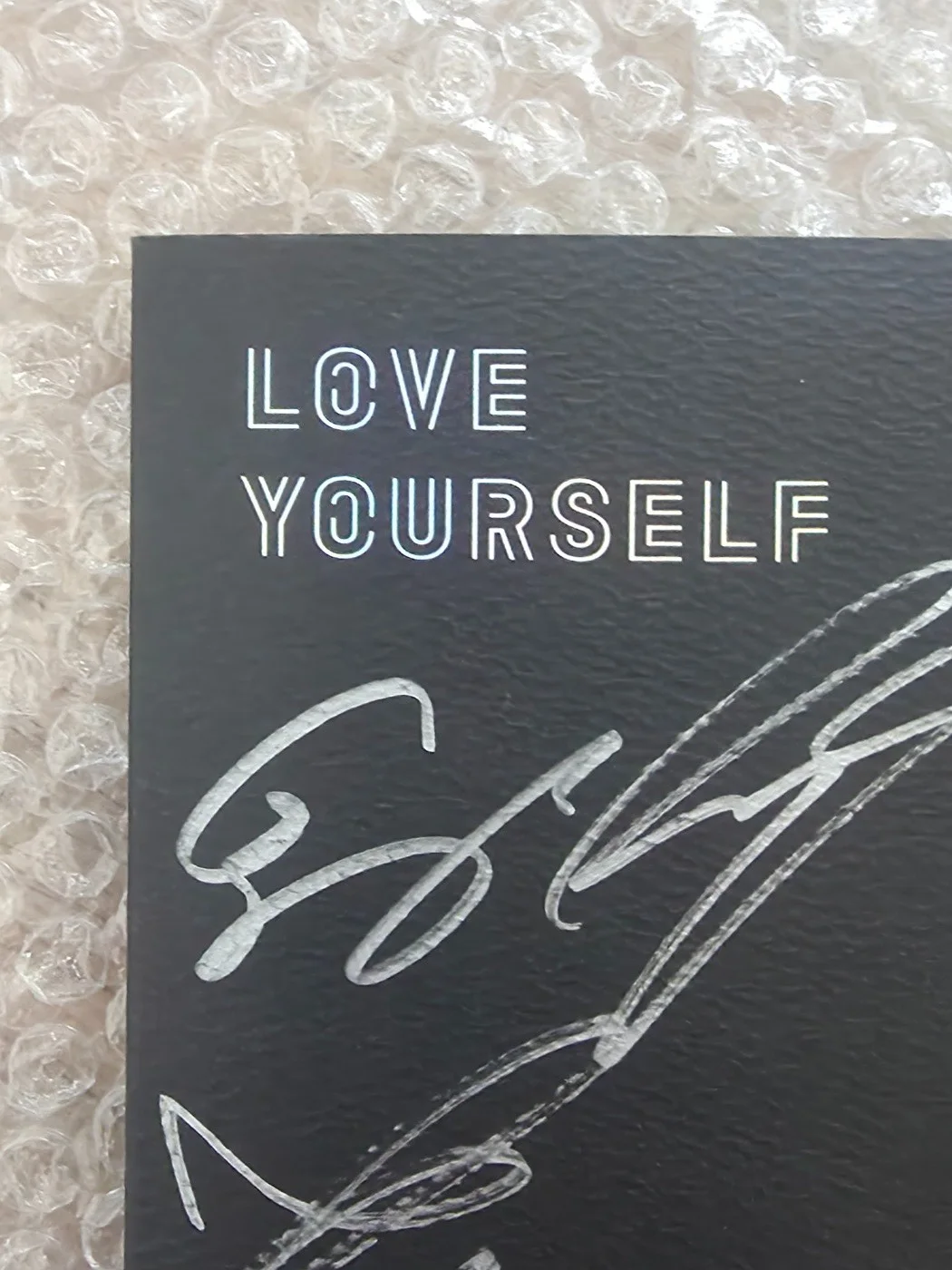 BTS BANGTAN BOYS Promo Sticker Tear Yourself Album Autographed Hand Signed, изображение 4