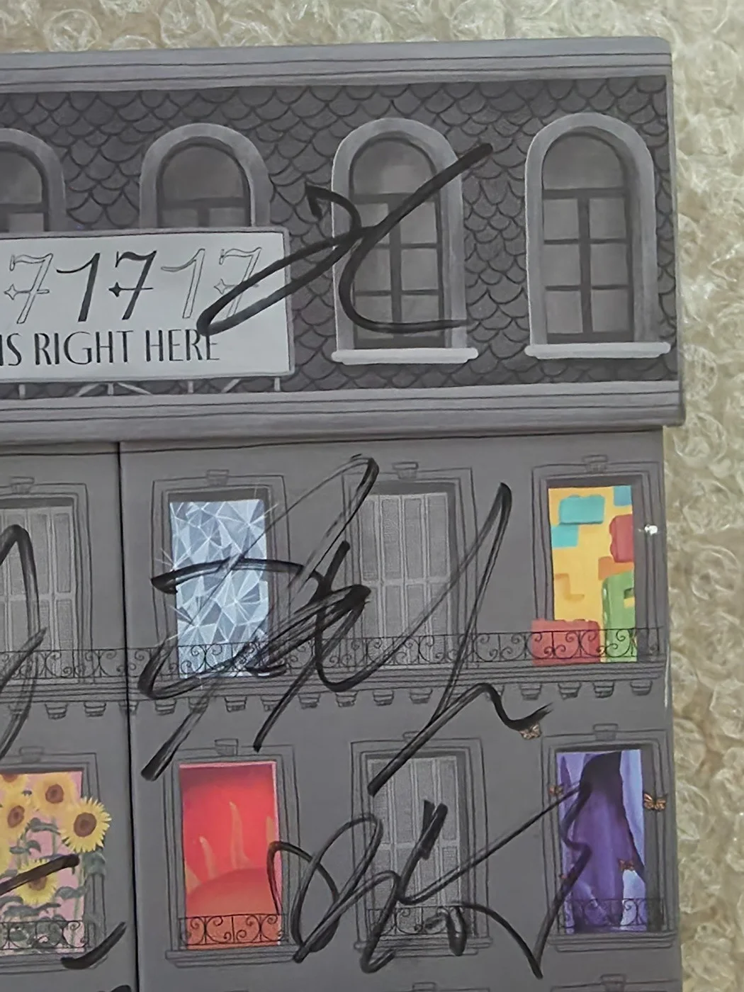 SEVENTEEN BEST ALBUM 17 IS RIGHT HERE Promo Sticker Album Autographed Hand Signe, изображение 3