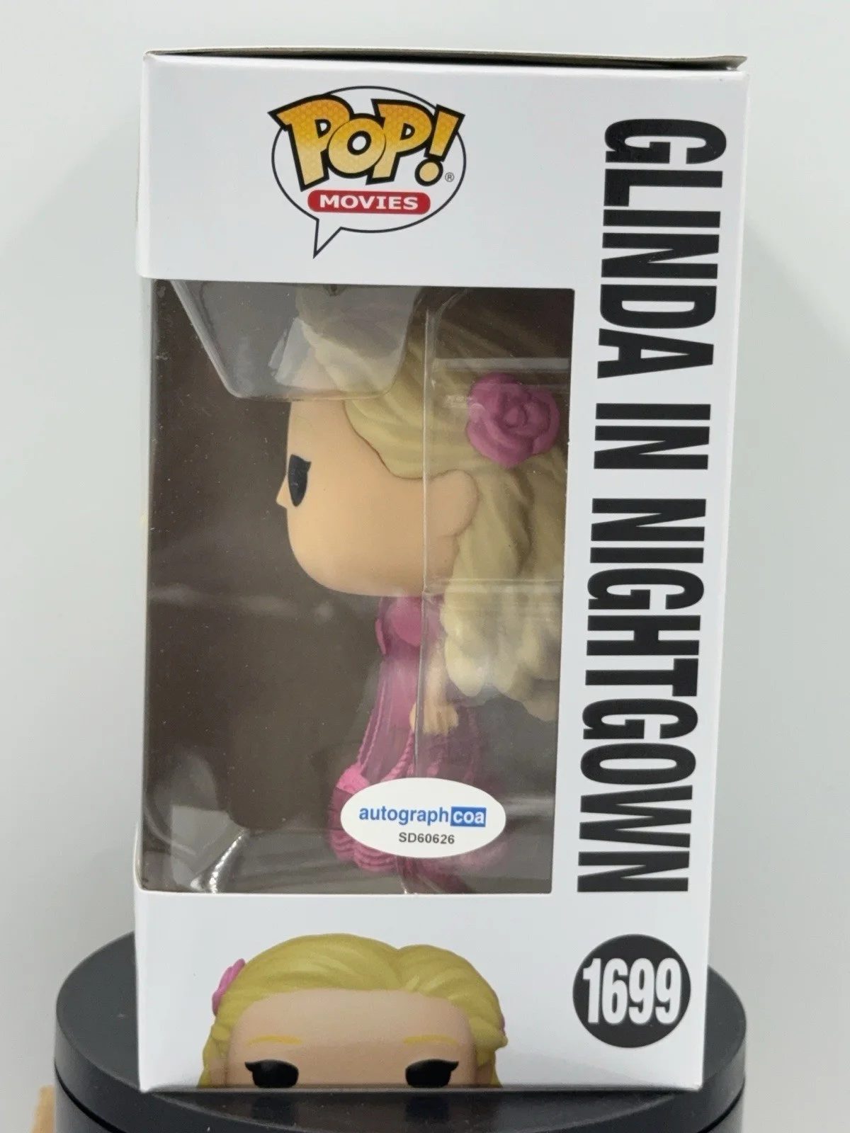 JON M CHU — FUNKO POP #1699 JON M CHU SIGNED GLINDA IN NIGHTGOWN WICKED AutographCOA SD60626, изображение 5