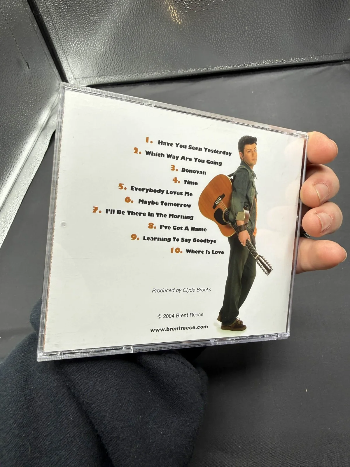 Brent Reece Step Into My Room CD, 2004 Rare Indie Country Signed Autographed, изображение 2