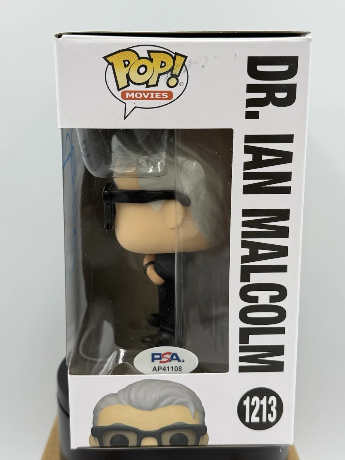 Funko Pop Jurassic World Dominion DR. IAN MALCOLM # 1213 COA PSA Jeff Goldblum, изображение 2