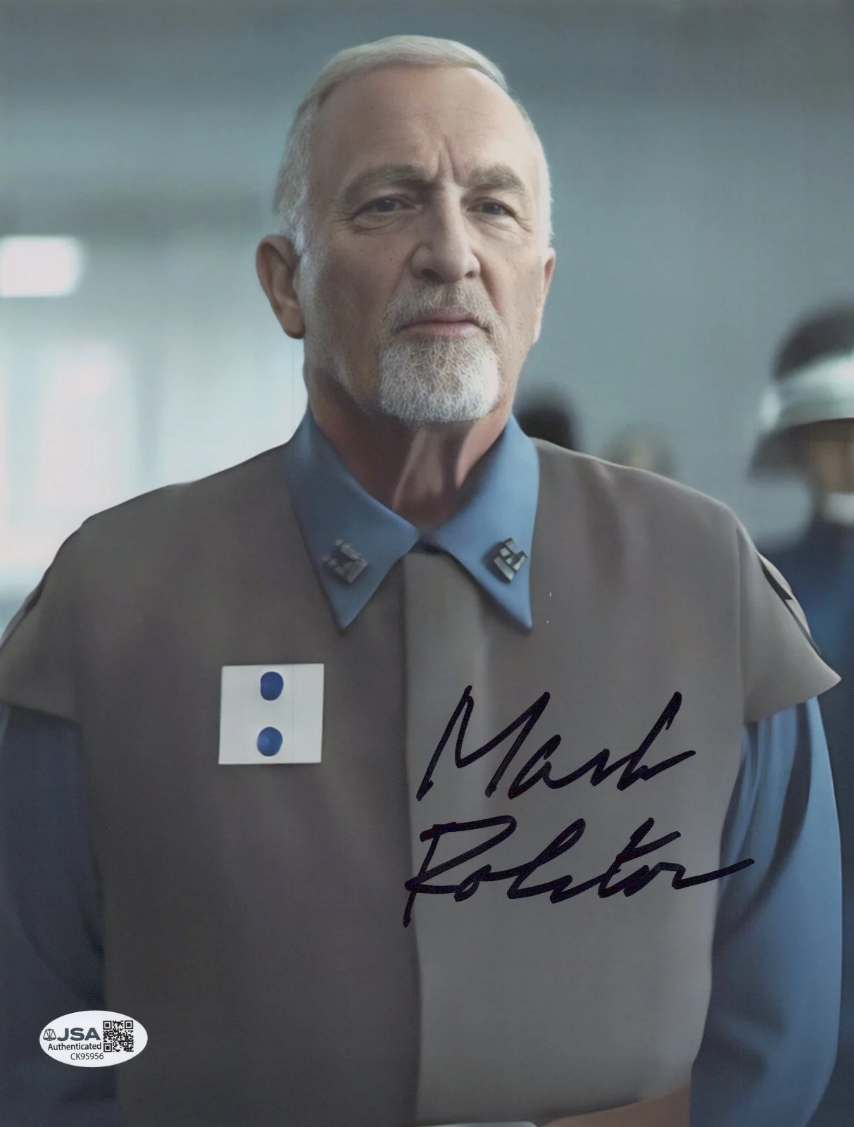 MARK ROLSTON — MARK ROLSTON Signed STAR WARS 8x10 Photo CAPTAIN HAYLE AUTHENTIC JSA COA Cert