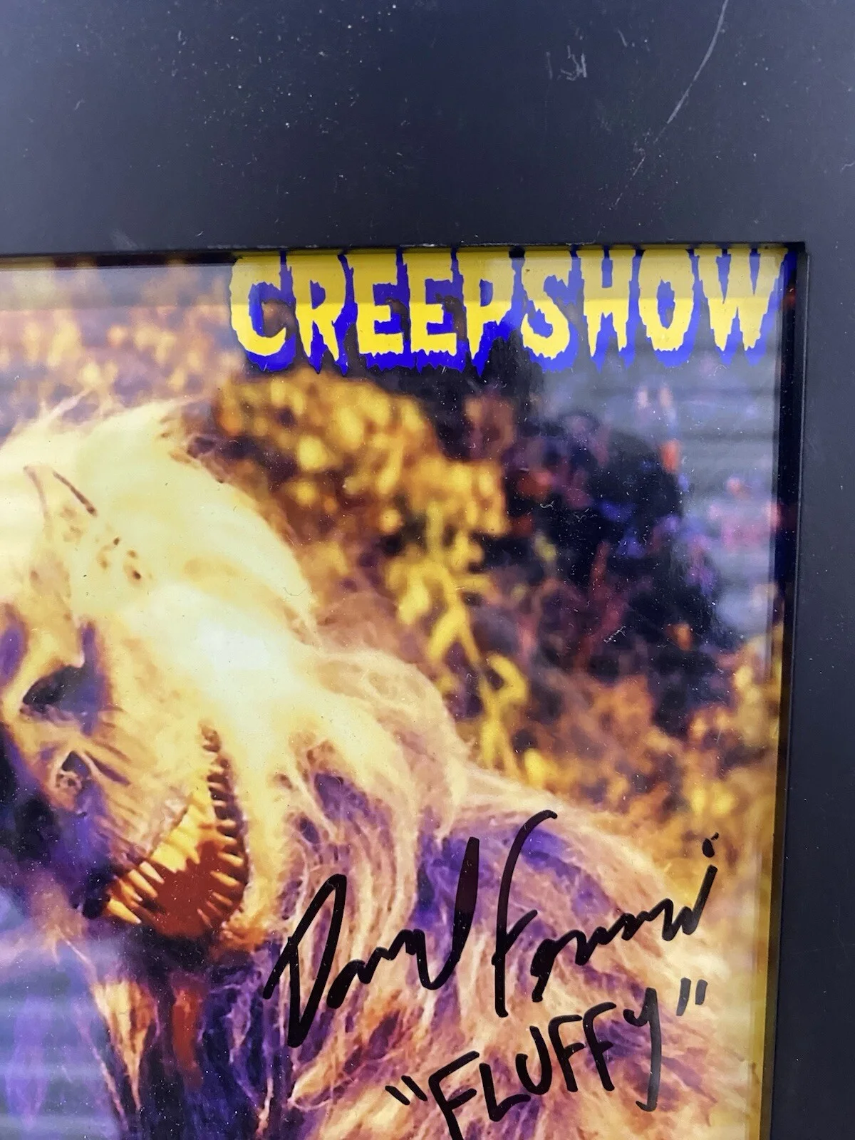 Darryl Ferrucci — Darryl Ferrucci Creepshow Fluffy Autograph Hand Signed 8x10 Photo No COA, image 3