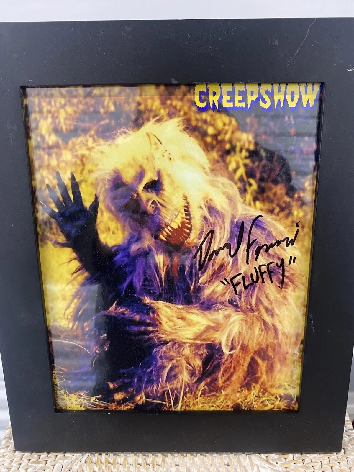 Darryl Ferrucci — Darryl Ferrucci Creepshow Fluffy Autograph Hand Signed 8x10 Photo No COA, image 4