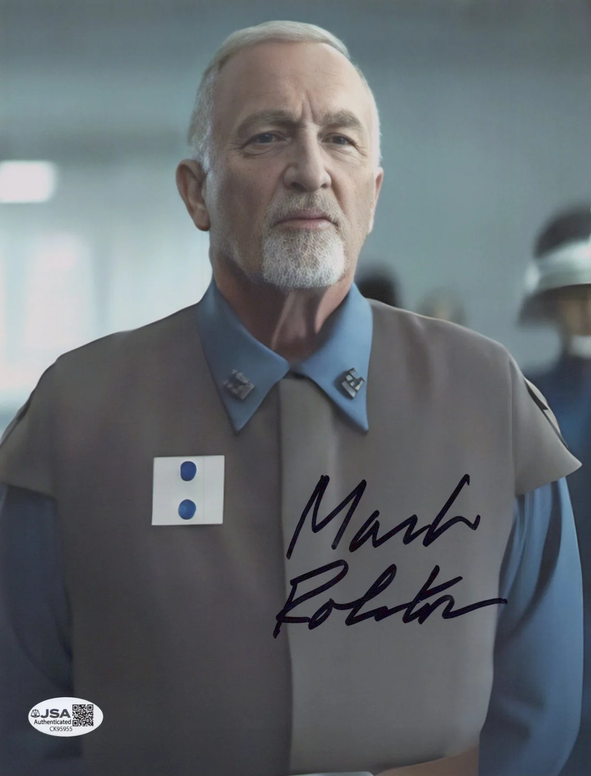 MARK ROLSTON — MARK ROLSTON Signed STAR WARS 8x10 Photo CAPTAIN HAYLE AUTHENTIC JSA COA Cert