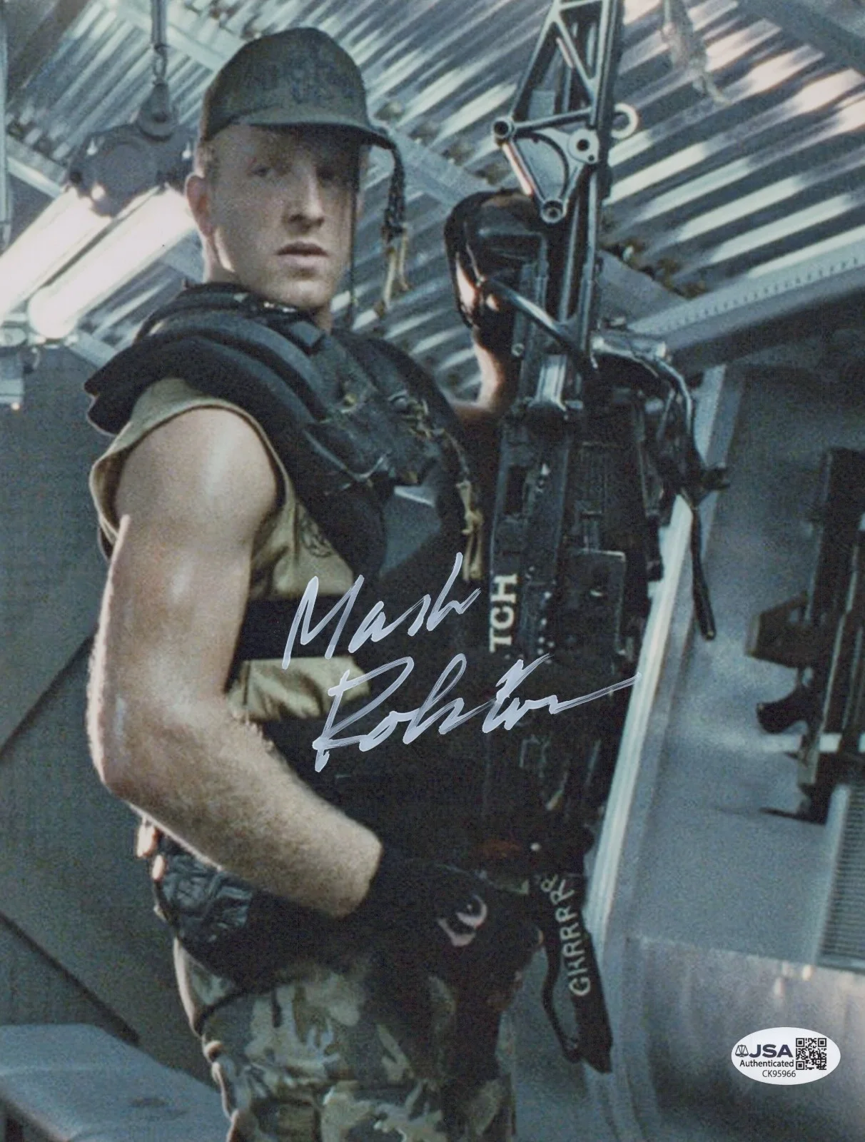 MARK ROLSTON — MARK ROLSTON Signed ALIENS 8x10 Photo PRIVATE DRAKE AUTHENTIC JSA COA Cert
