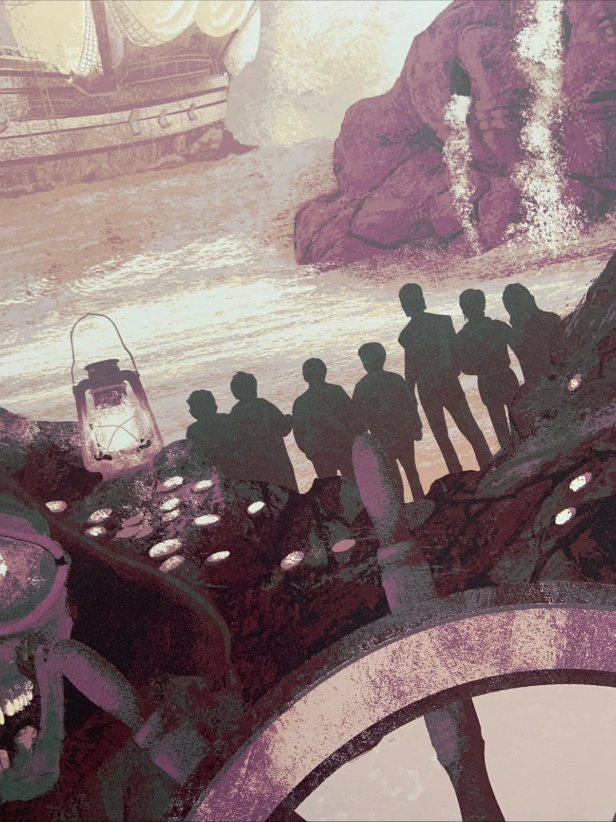 Vice Press The Goonies Screen Print Poster Bella Grace 30/175, изображение 3