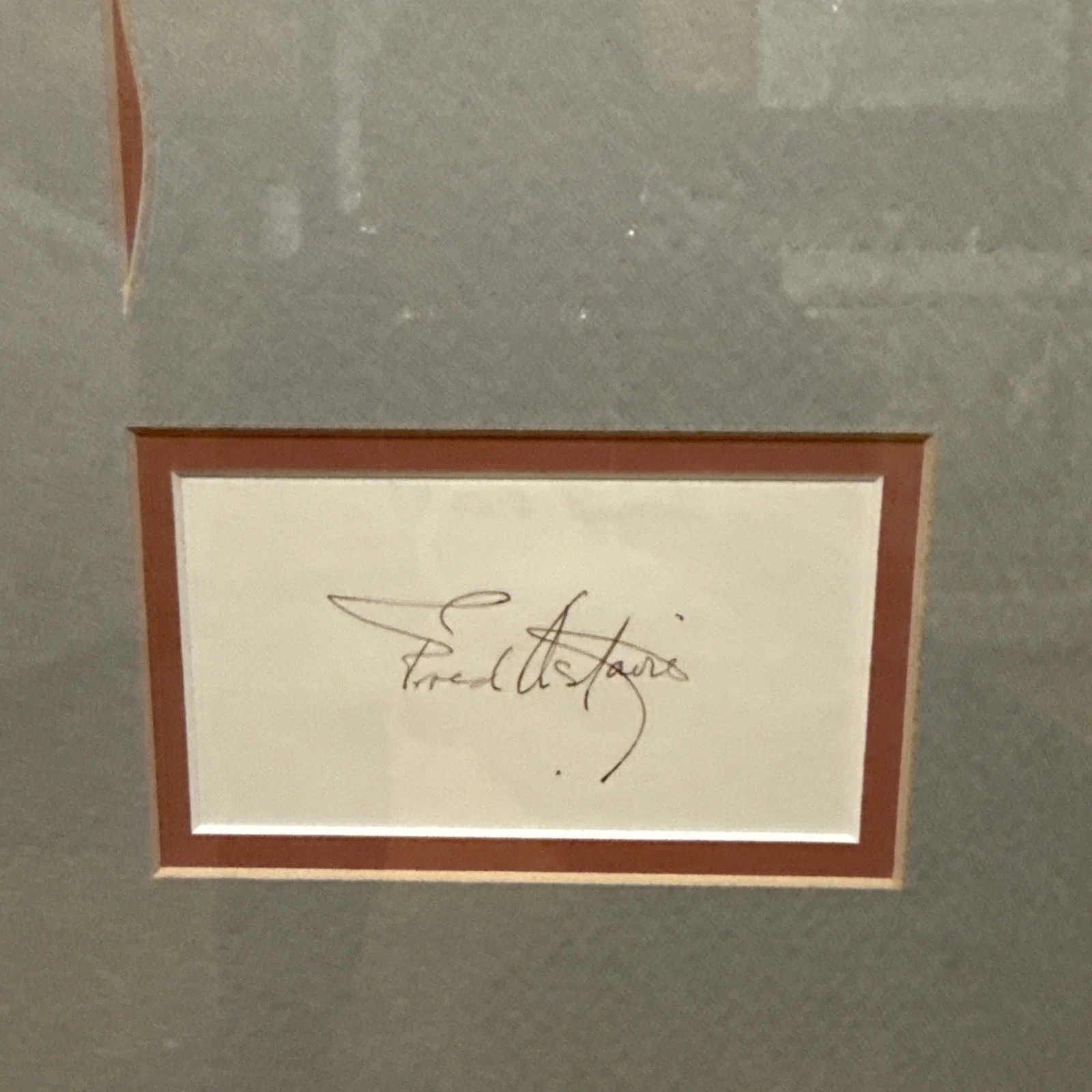 FRED ASTAIRE, GINGER ROGERS — Fred ASTAIRE Ginger ROGERS Autographed Signed Art 29 X 26 Glen Fortune Banse, изображение 2