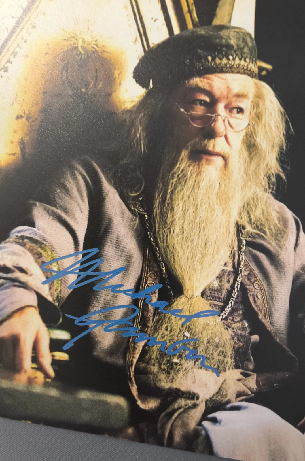 MICHAEL GAMBON — MICHAEL GAMBON SIGNED AUTOGRAPHED PHOTO 8X10 RARE, image 2