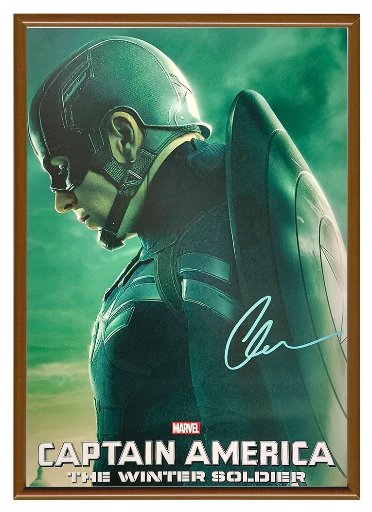 CHRIS EVANS — CHRIS EVANS ( Captain America ) SIGNED AUTOGRAPHED PHOTO 8X12, image 2
