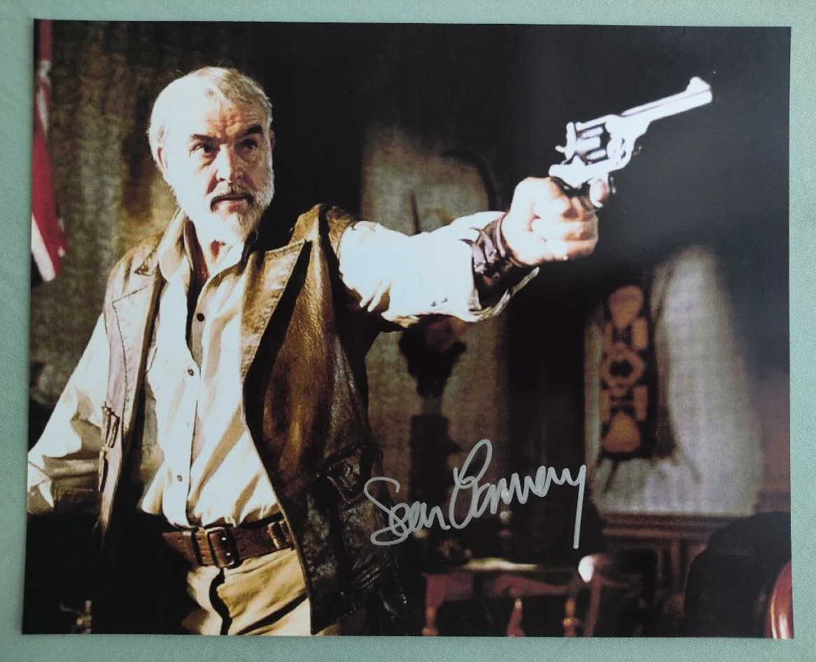 SEAN CONNERY — SEAN CONNERY SIGNED AUTOGRAPHED PHOTO 8X10 RARE, image 3
