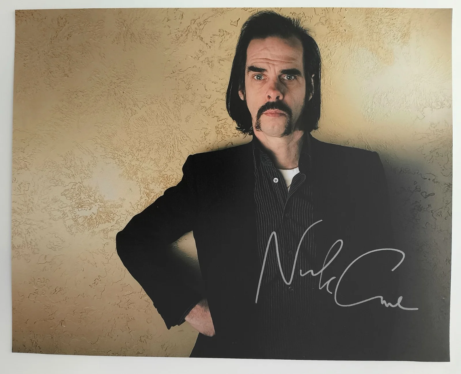 NICK CAVE SIGNED AUTOGRAPHED PHOTO 8X10 RARE, image 2