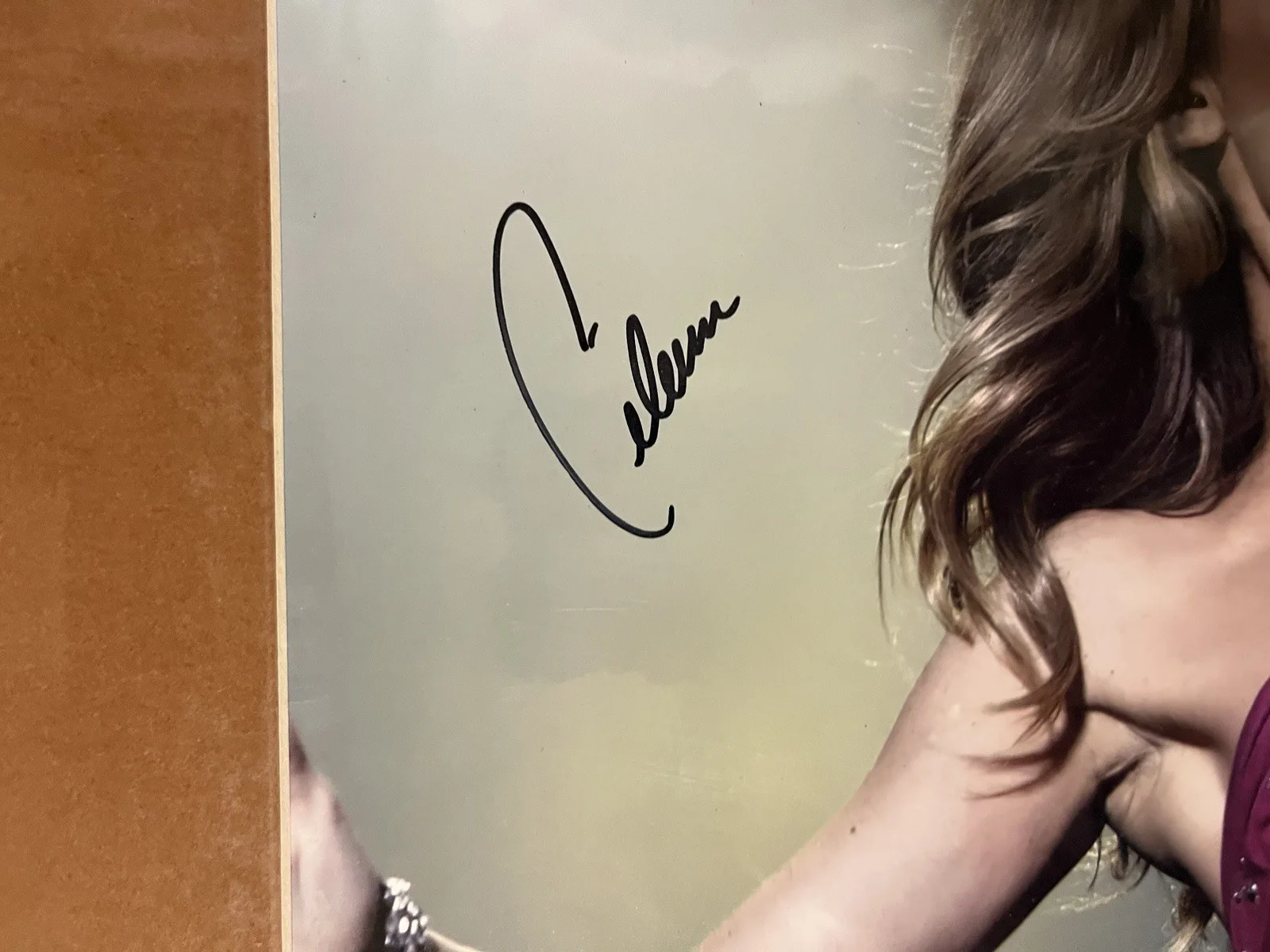 CELINE DION Signed Original 8x10 Photo Matted Authentic Autograph w/COA, image 2