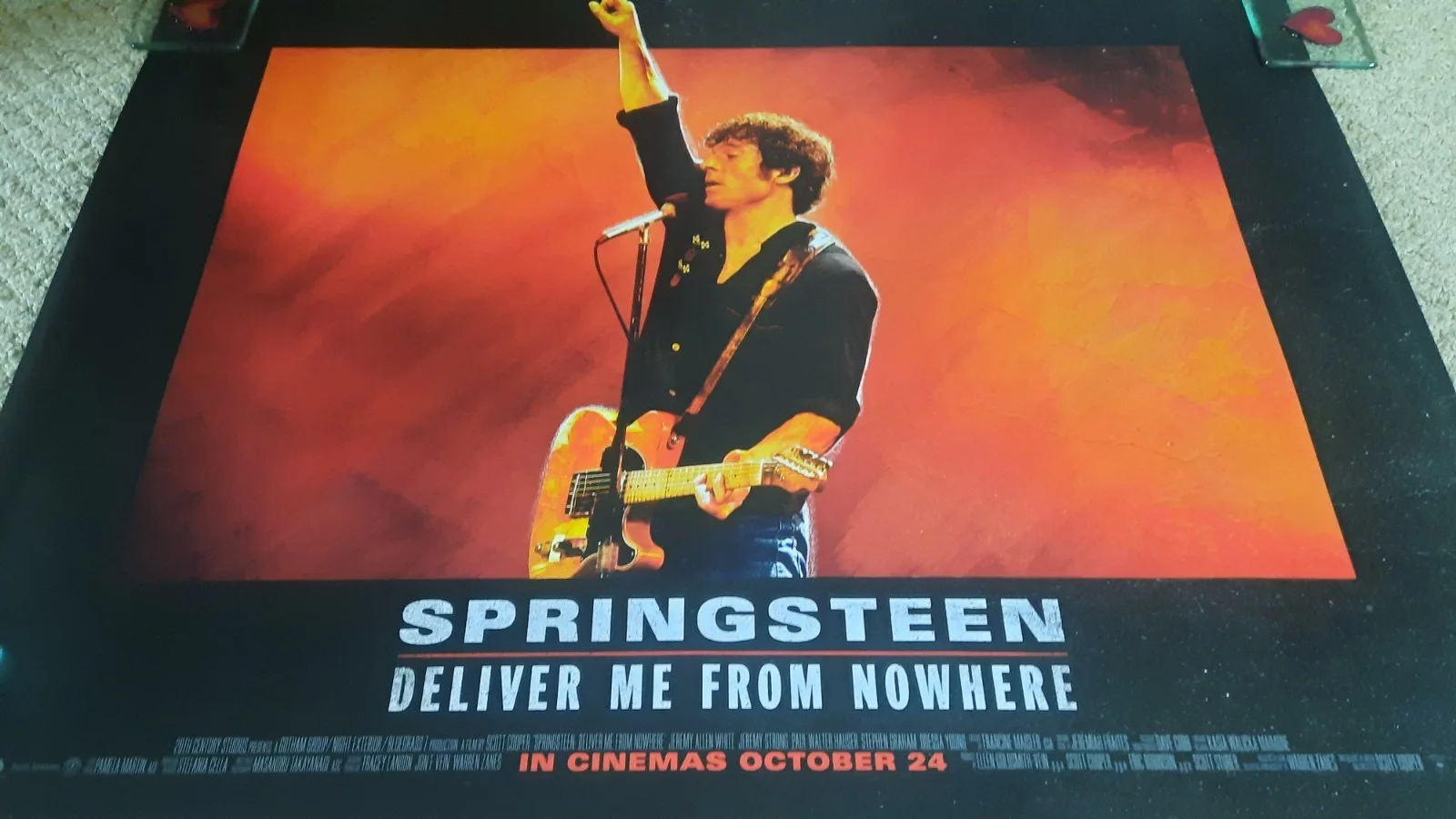 SPRINGSTEEN Deliver Me From Nowhere Original UK Quad Cinema Poster 30x40", image 4