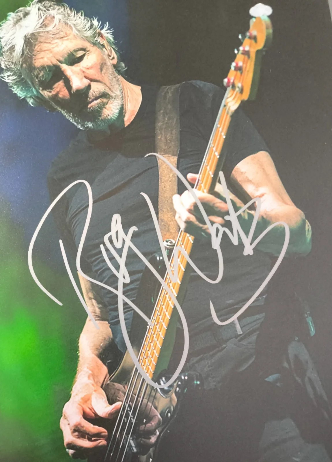 ROGER WATERS SIGNED AUTOGRAPHED PHOTO 8X10 RARE, image 2